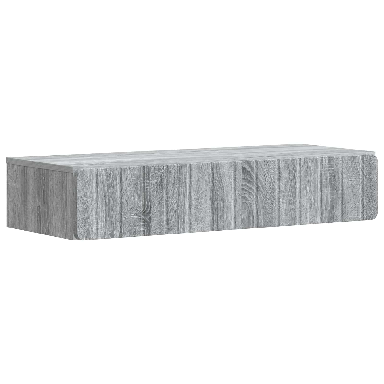 Table d'appoint murale Sonoma gris 87,5 x 34,5 x 17 cm - XIOS
