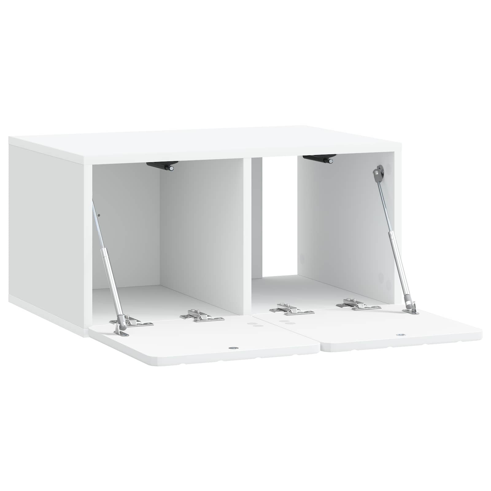 Meuble TV mural Blanc 59,5 x 41 x 30 cm Bois d'ingénierie - XIOS