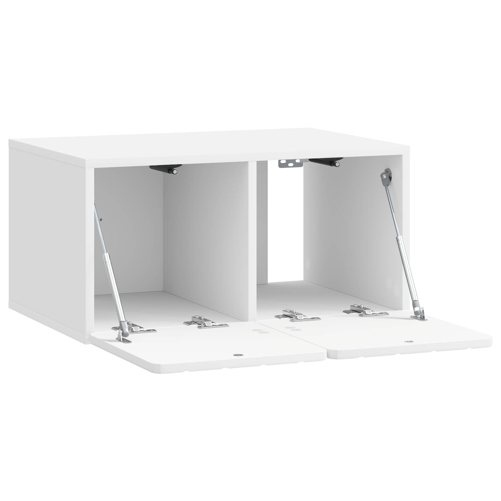 Meuble TV mural Montage mural Blanc brillant 59,5 x 41 x 30 cm - XIOS