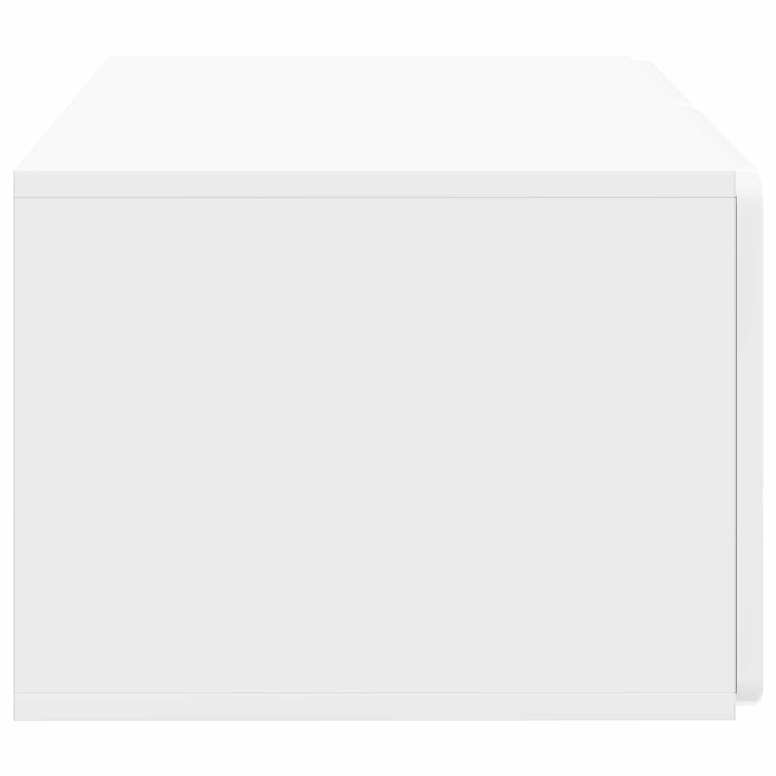 Meuble TV mural Montage mural Blanc brillant 59,5 x 41 x 30 cm - XIOS