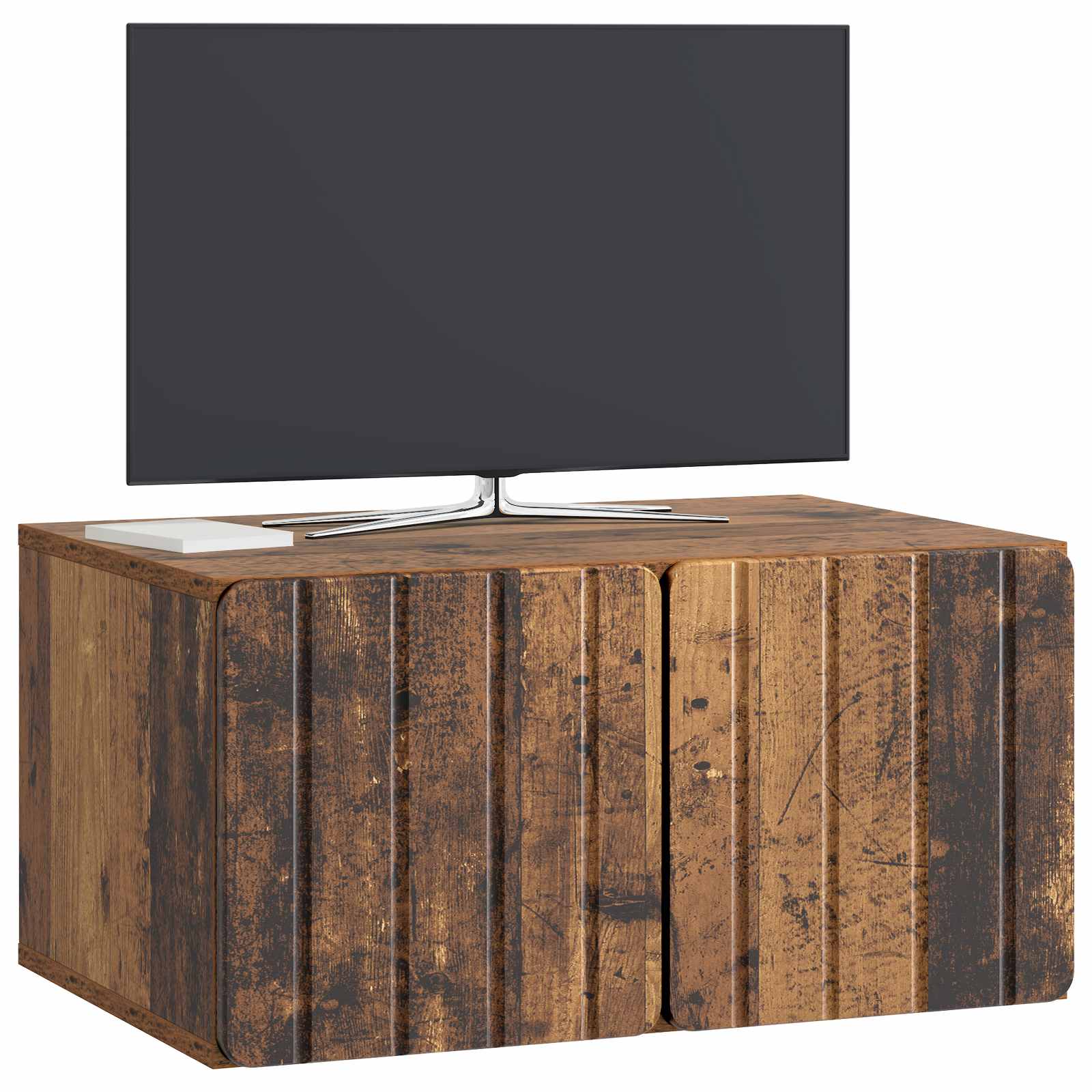 Meuble TV mural Bois ancien 59,5 x 41 x 30 cm Bois d'ingénierie - XIOS