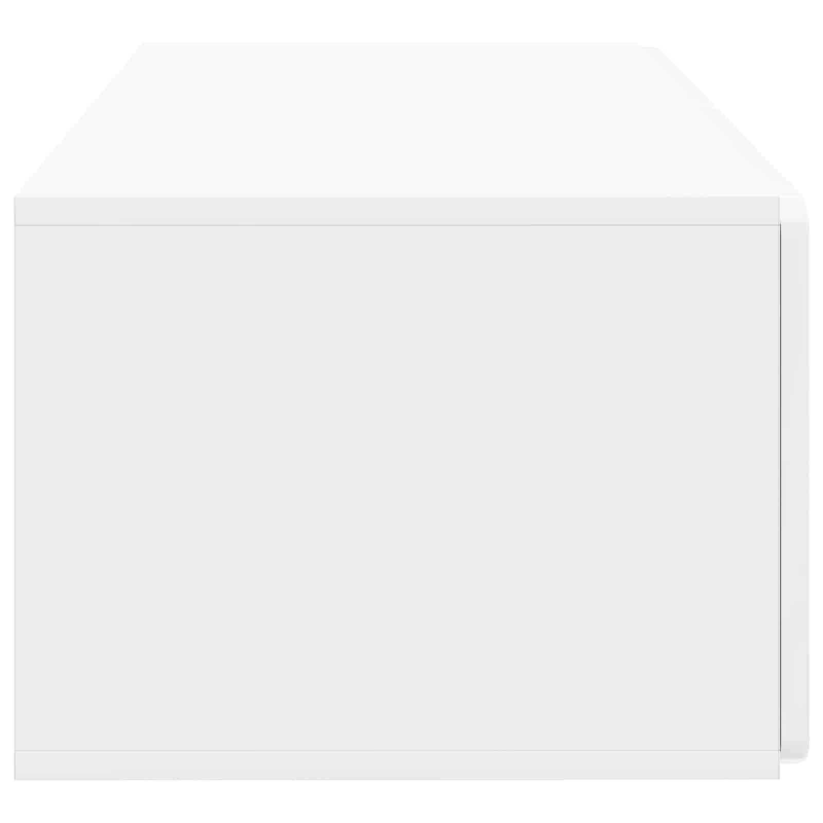 Meuble TV mural Montage mural Blanc brillant 78,5 x 41 x 30 cm - XIOS