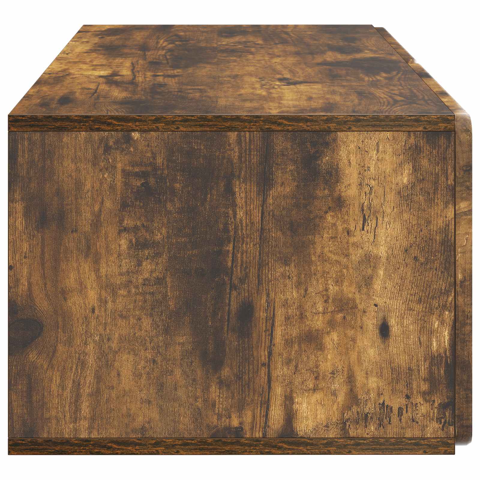 Meuble TV mural Chêne fumé 78,5 x 41 x 30 cm Bois d'ingénierie - XIOS