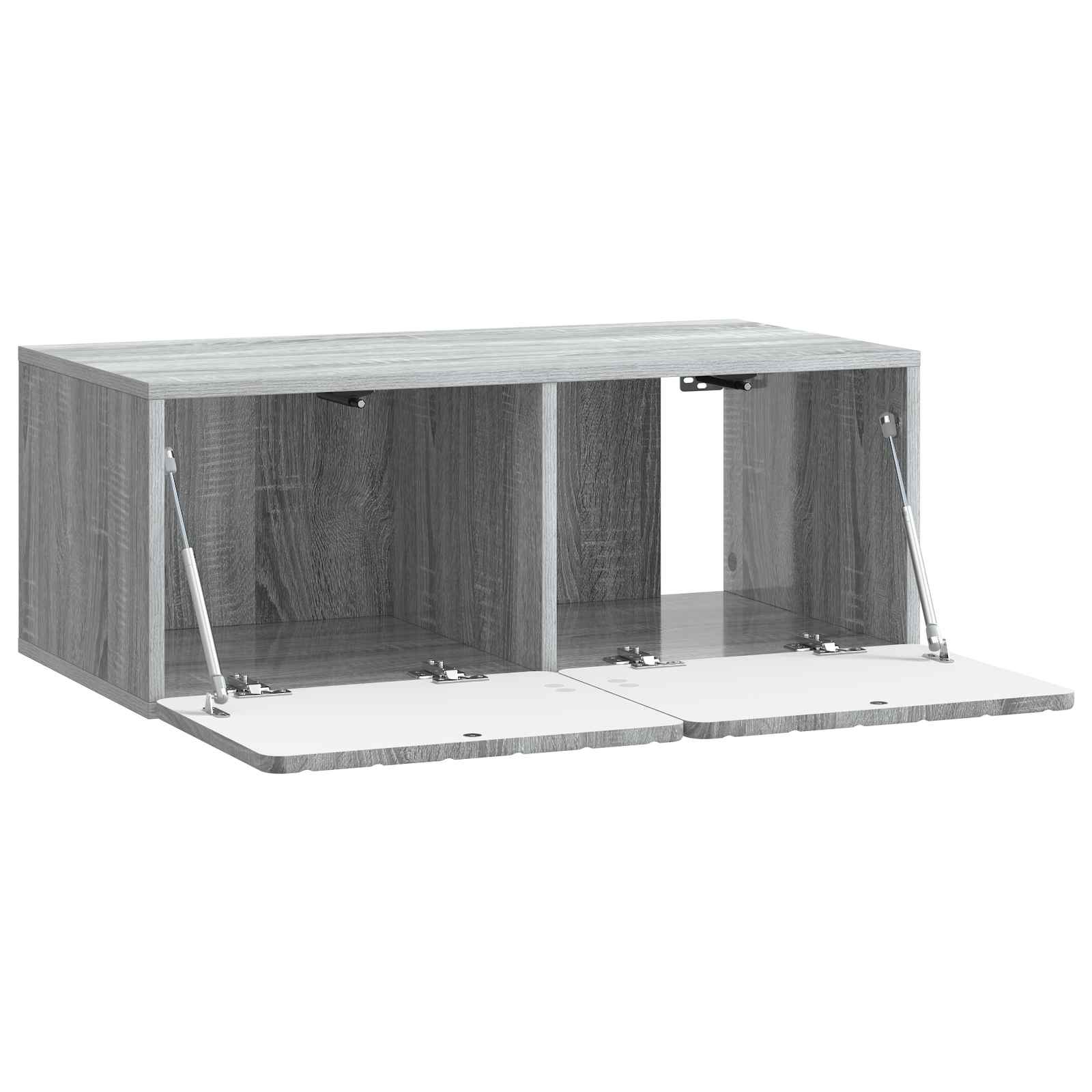 Meuble TV mural Sonoma gris 78,5 x 41 x 30 cm Bois d'ingénierie - XIOS