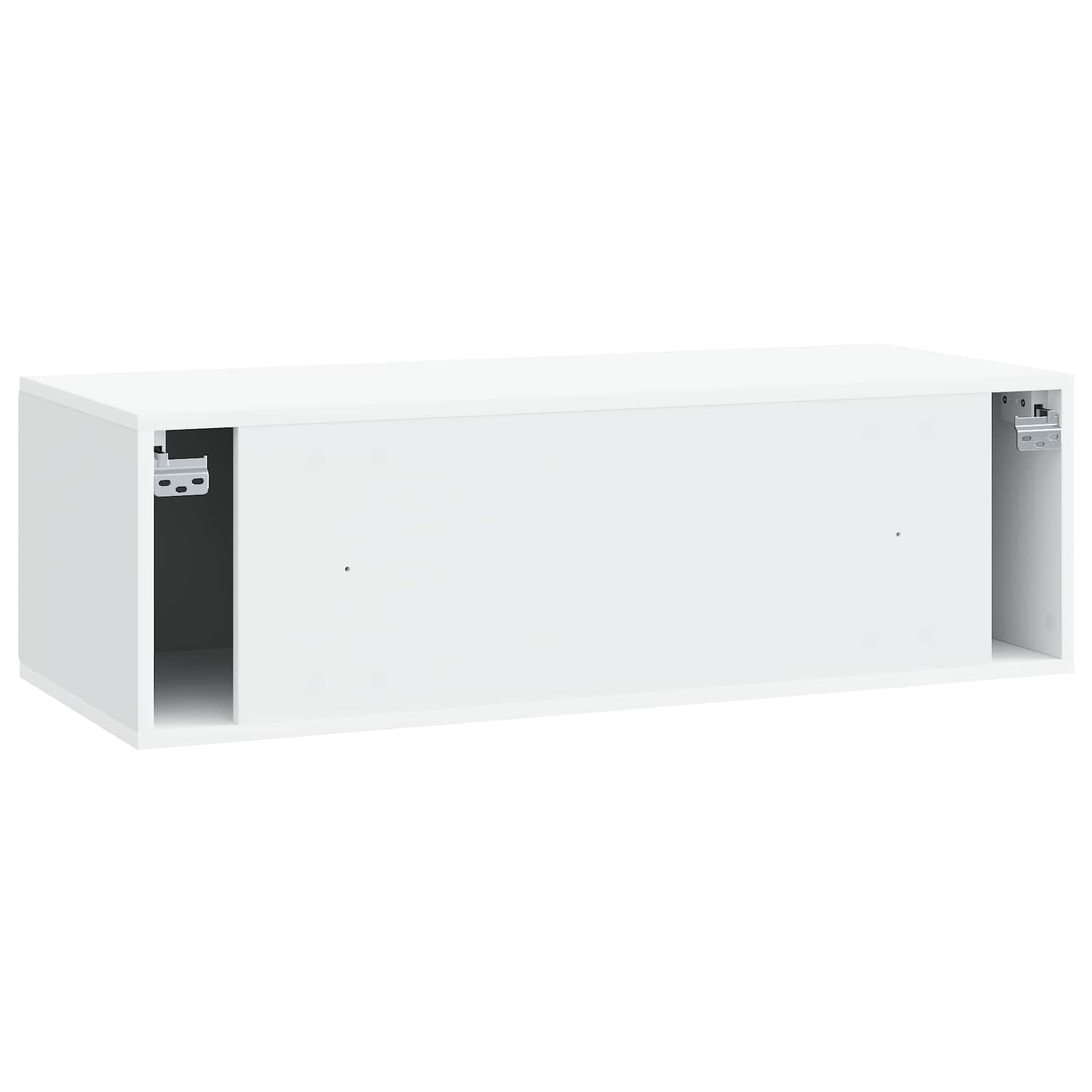 Meuble TV mural Blanc 98 x 41 x 30 cm Bois d'ingénierie - XIOS