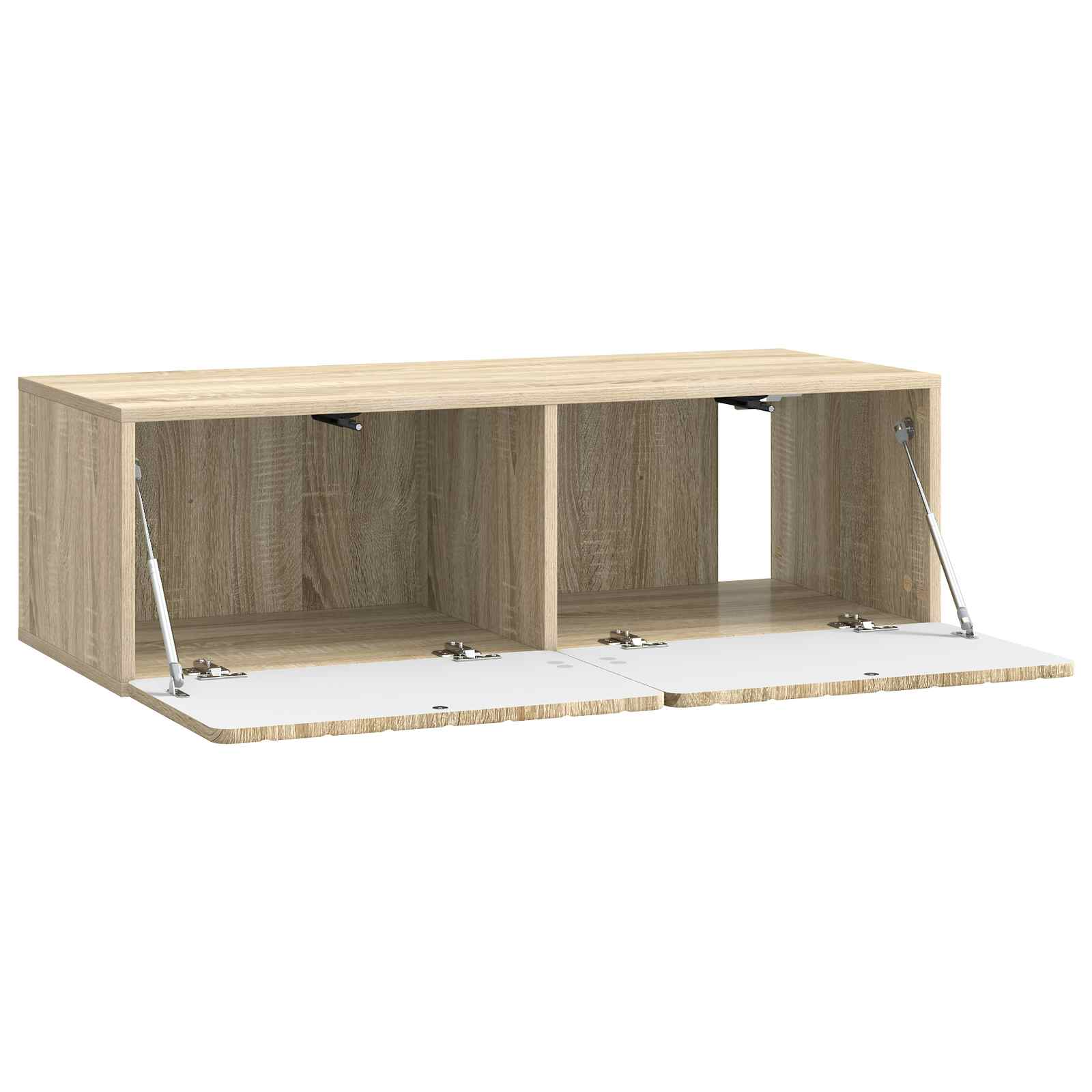 Meuble TV mural Chêne Sonoma 98 x 41 x 30 cm Bois d'ingénierie - XIOS
