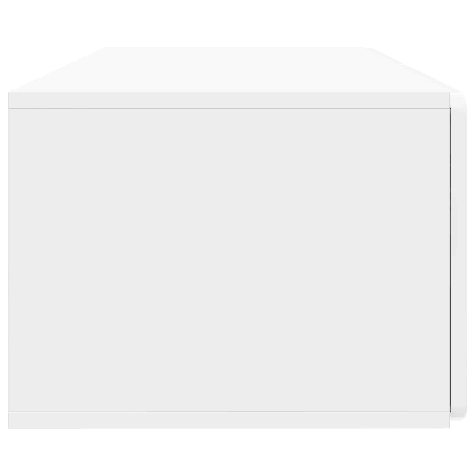 Meuble TV mural Montage mural Blanc brillant 98 x 41 x 30 cm - XIOS