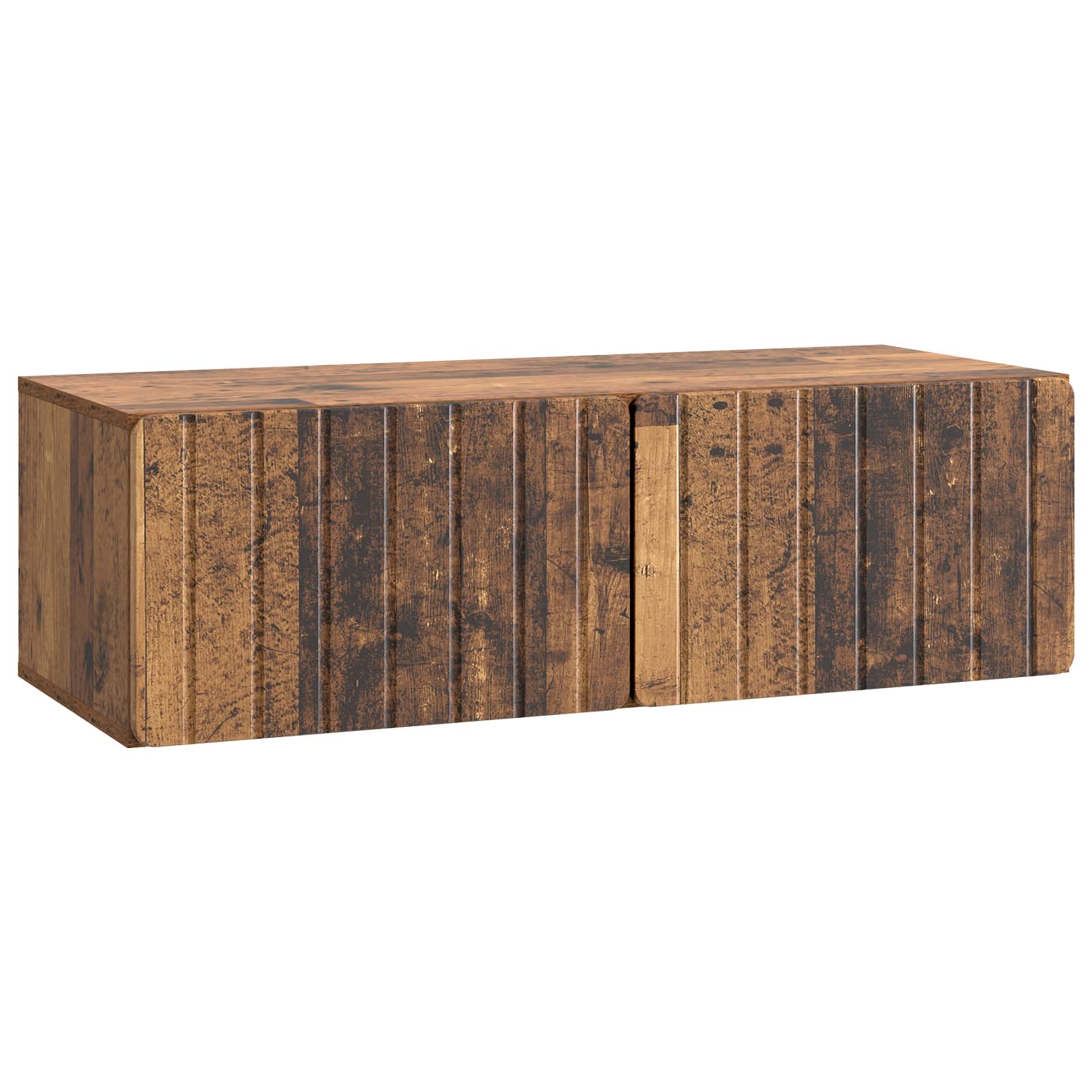 Meuble TV mural Bois ancien 98 x 41 x 30 cm Bois d'ingénierie - XIOS