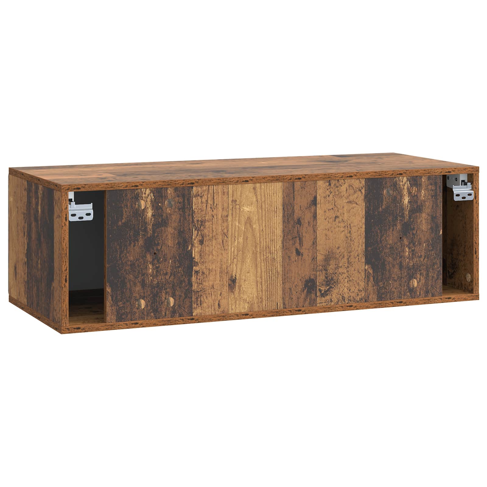 Meuble TV mural Bois ancien 98 x 41 x 30 cm Bois d'ingénierie - XIOS