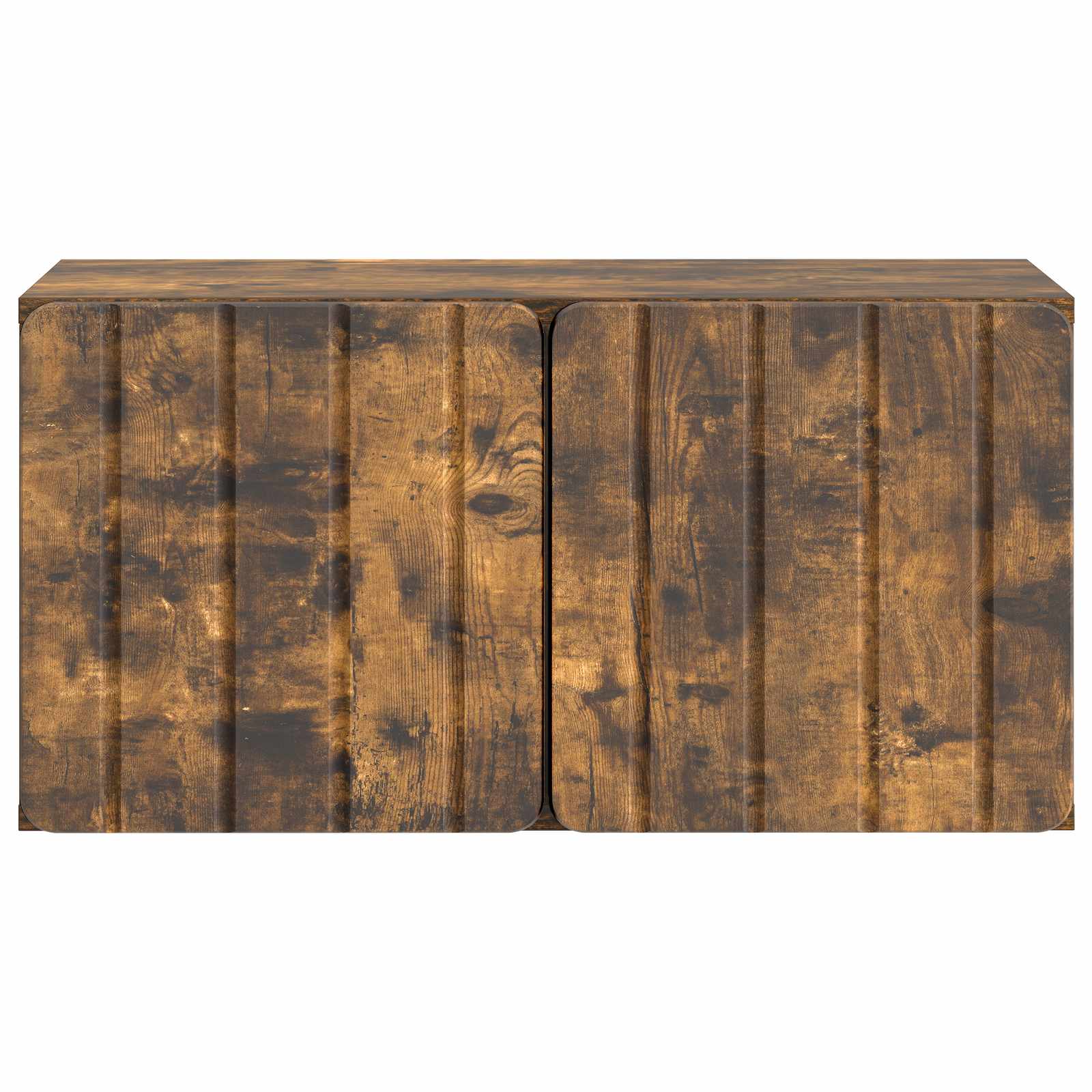 Meuble TV mural 59,5 x 31 x 30 cm Chêne fumé Bois d'ingénierie - XIOS