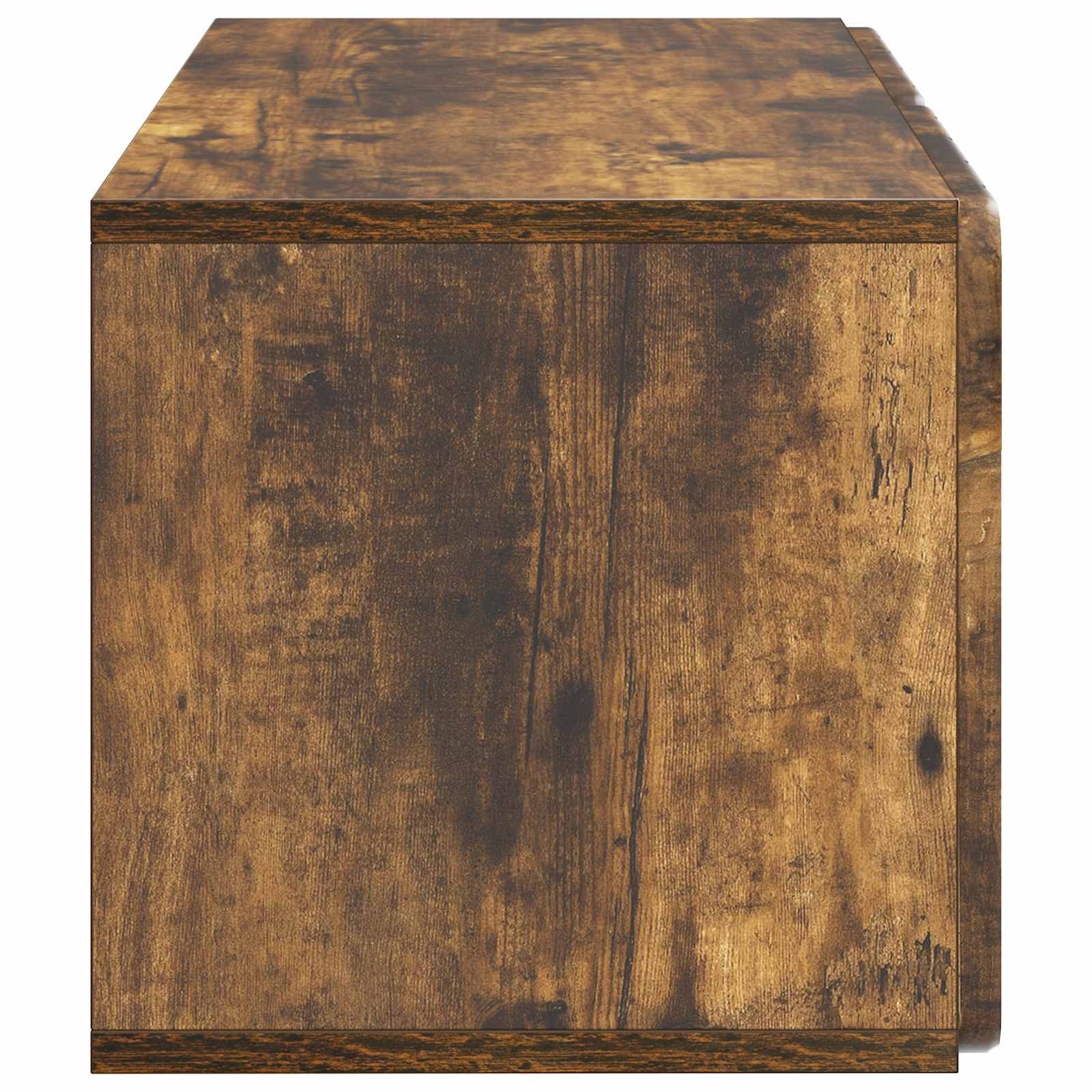 Meuble TV mural 59,5 x 31 x 30 cm Chêne fumé Bois d'ingénierie - XIOS