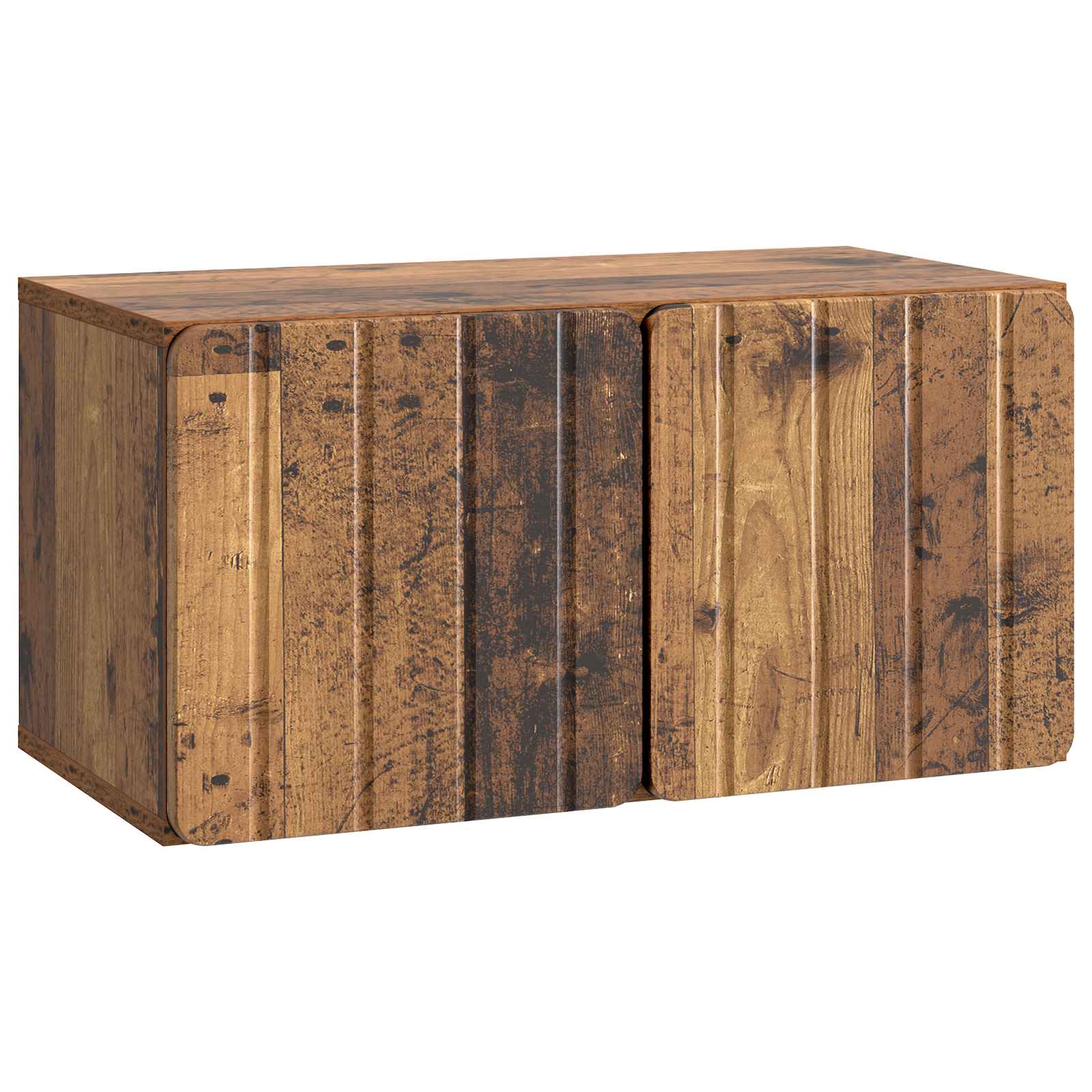 Meuble TV mural 59,5 x 31 x 30 cm Bois ancien Bois d'ingénierie - XIOS