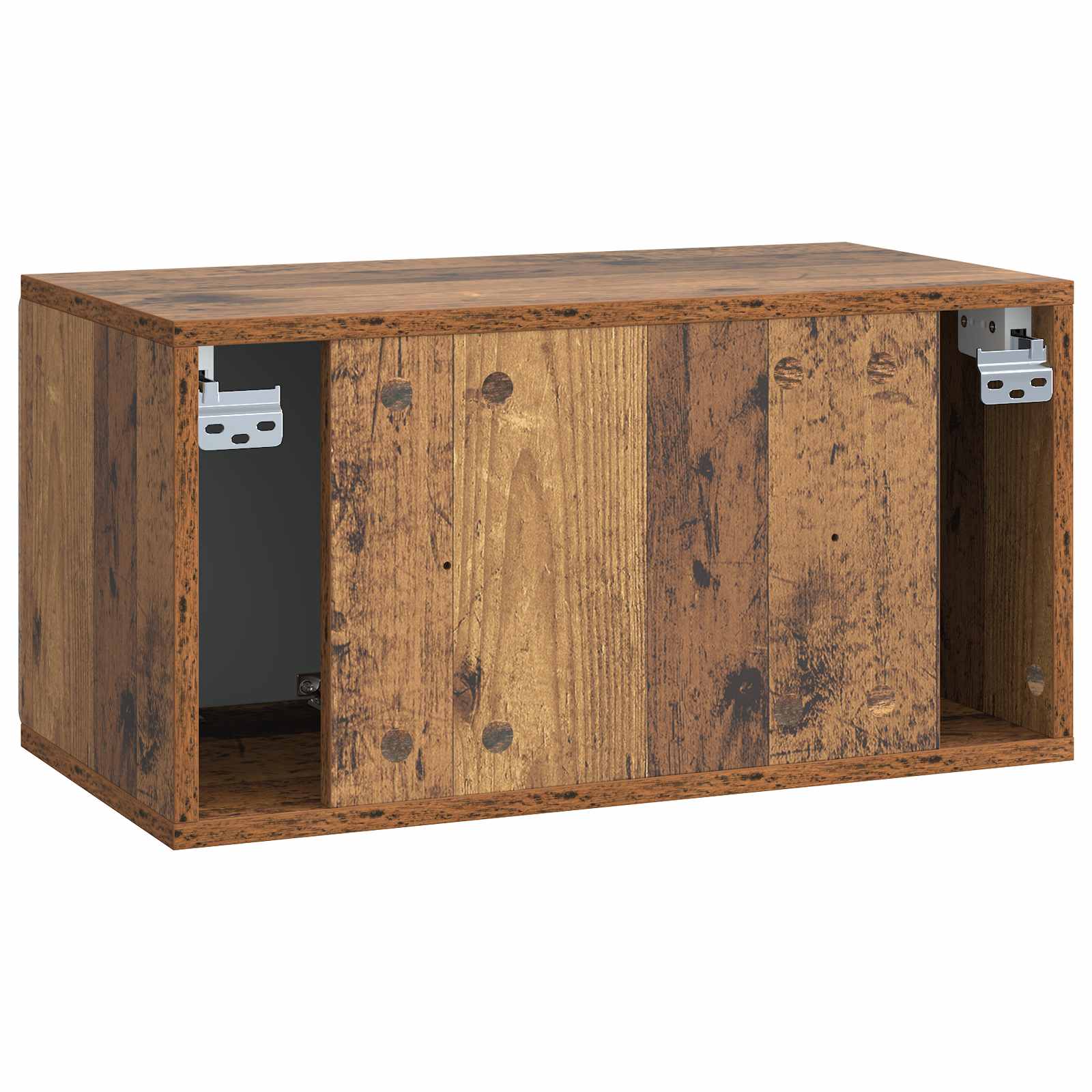 Meuble TV mural 59,5 x 31 x 30 cm Bois ancien Bois d'ingénierie - XIOS