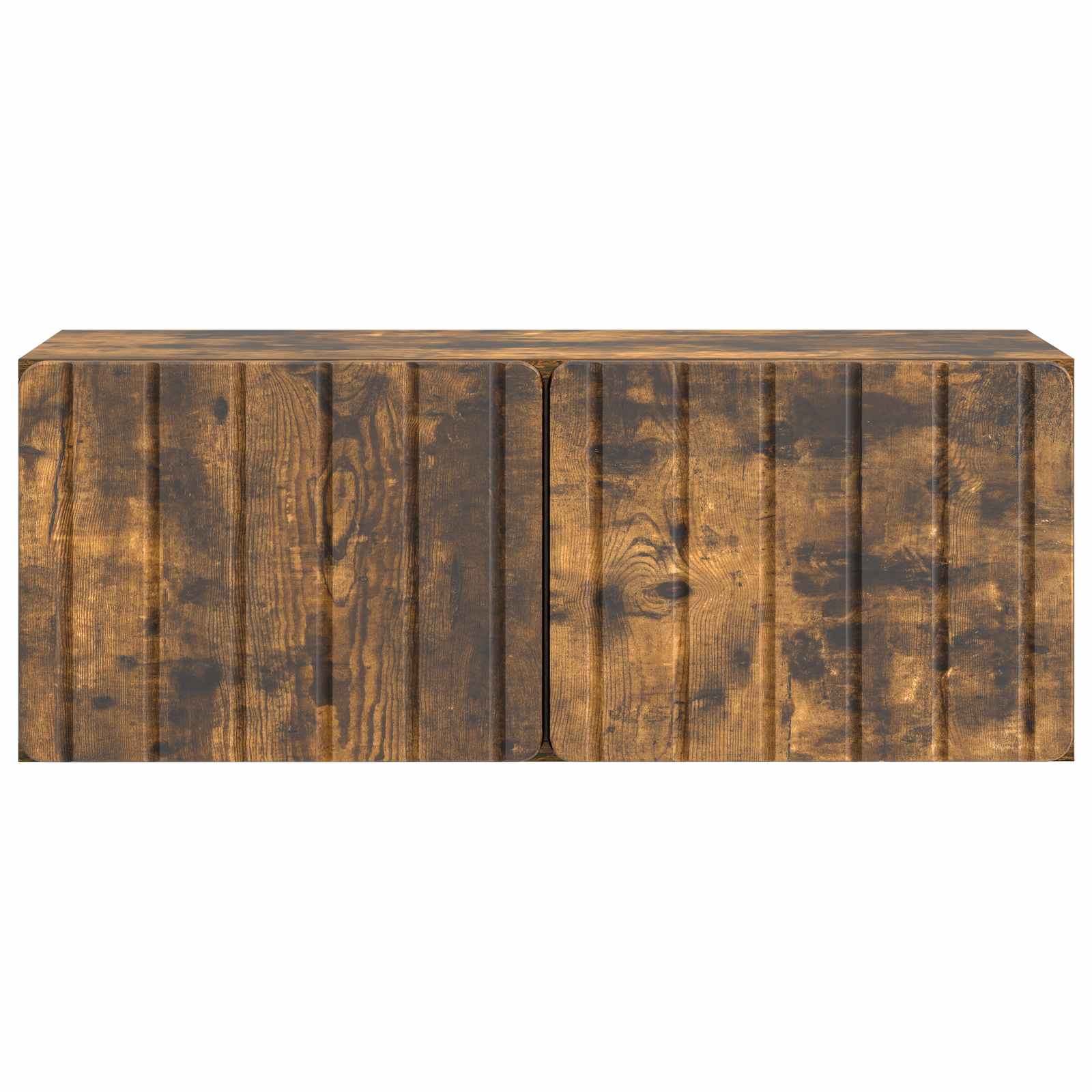 Meuble TV mural 78,5 x 31 x 30 cm Chêne fumé Bois d'ingénierie - XIOS