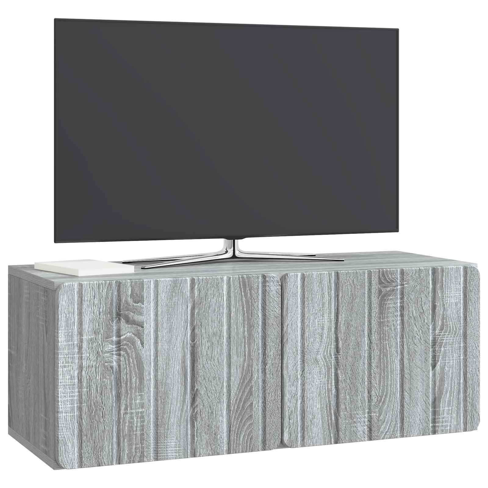 Meuble TV mural Sonoma gris 78,5 x 31 x 30 cm Bois d'ingénierie - XIOS