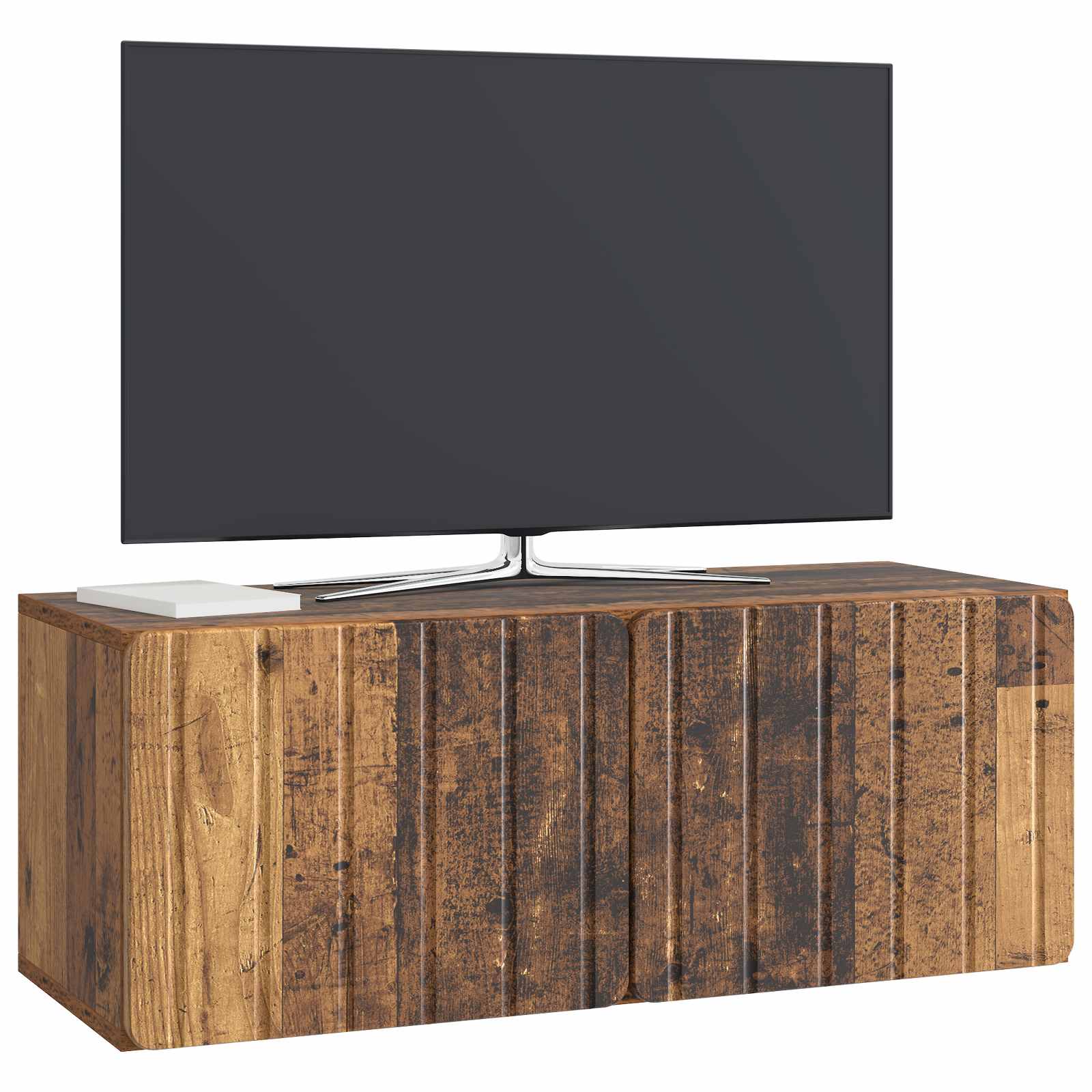 Meuble TV mural Bois ancien 78,5 x 31 x 30 cm Bois d'ingénierie - XIOS