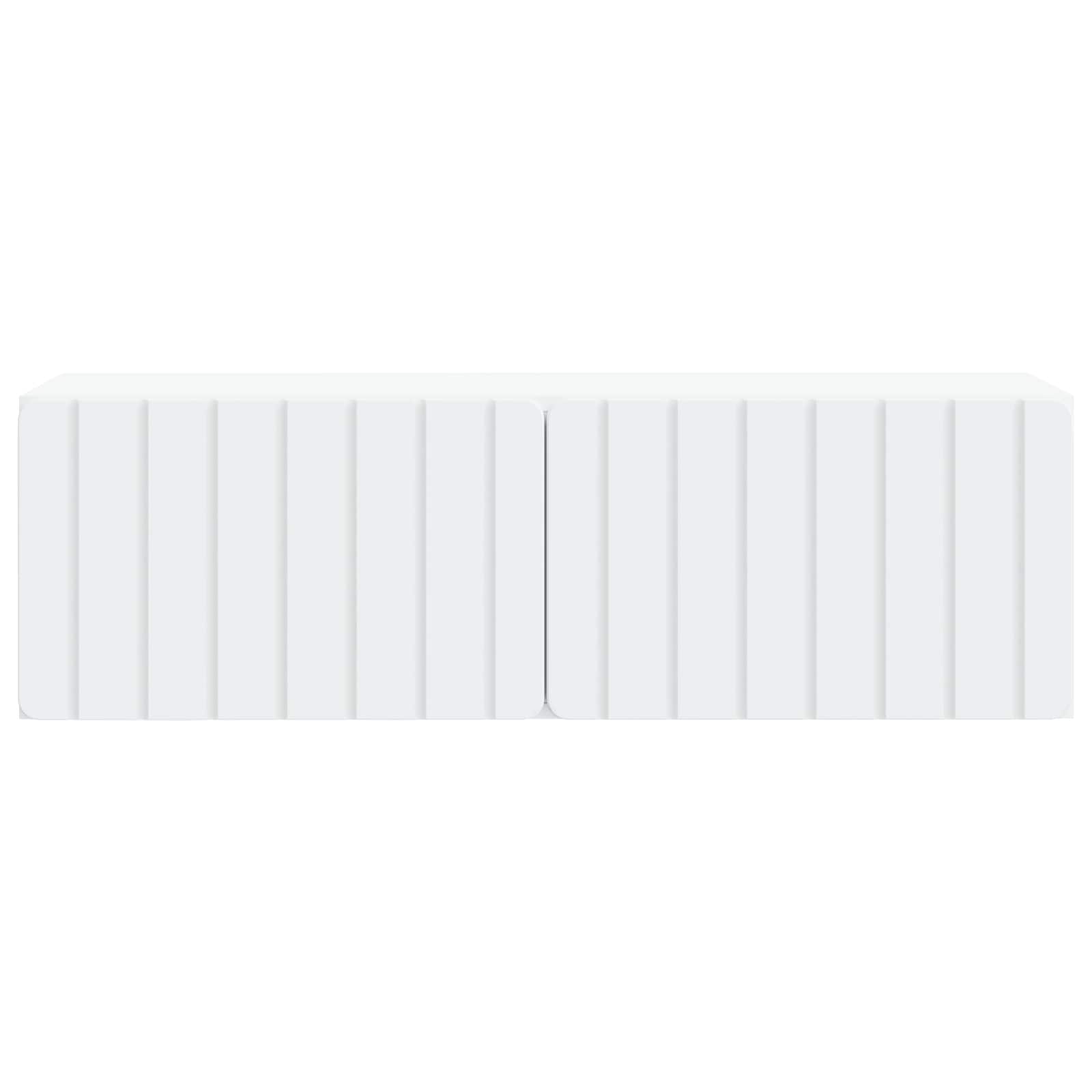 Meuble TV mural Blanc 98 x 31 x 30 cm Bois d'ingénierie - XIOS