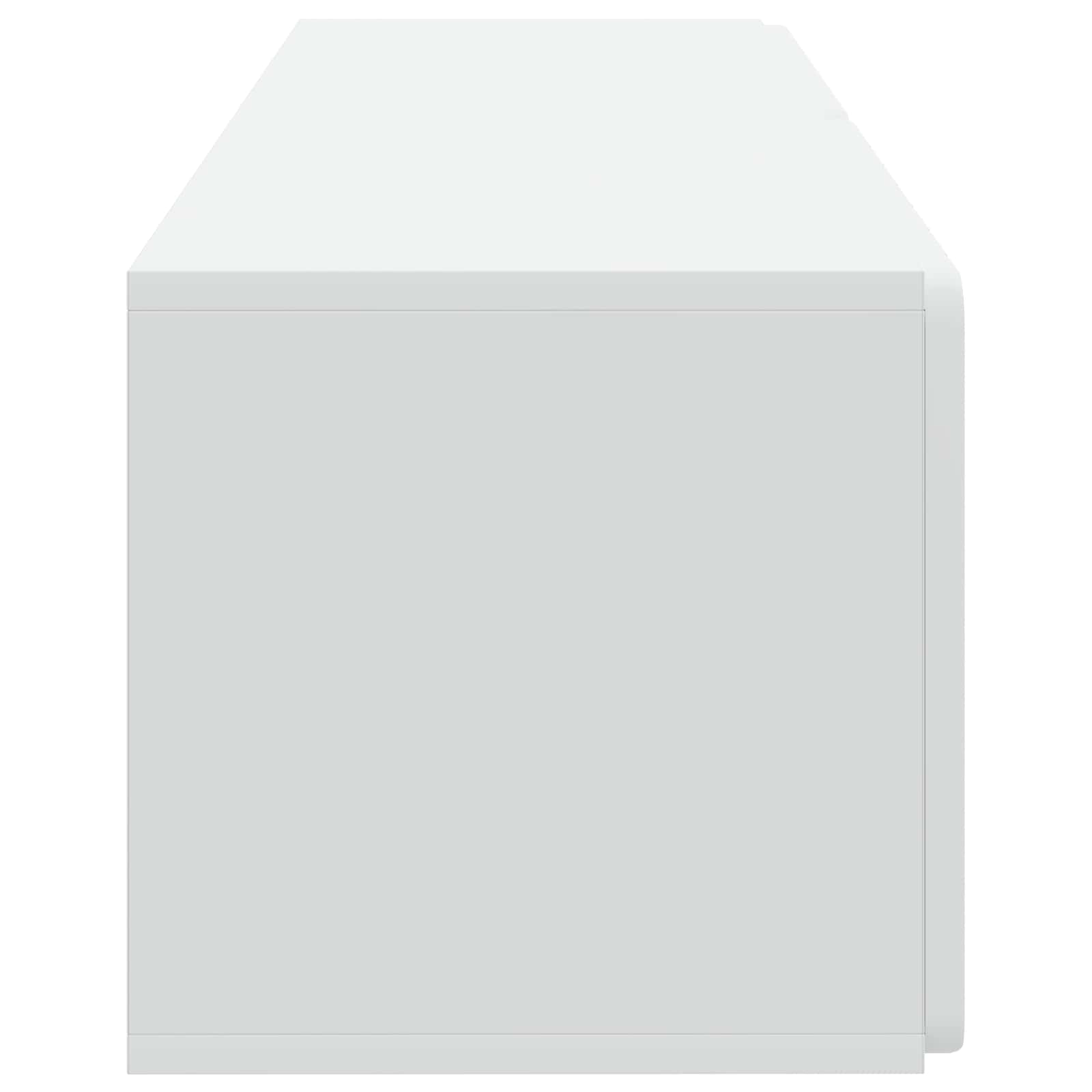 Meuble TV mural Blanc 98 x 31 x 30 cm Bois d'ingénierie - XIOS