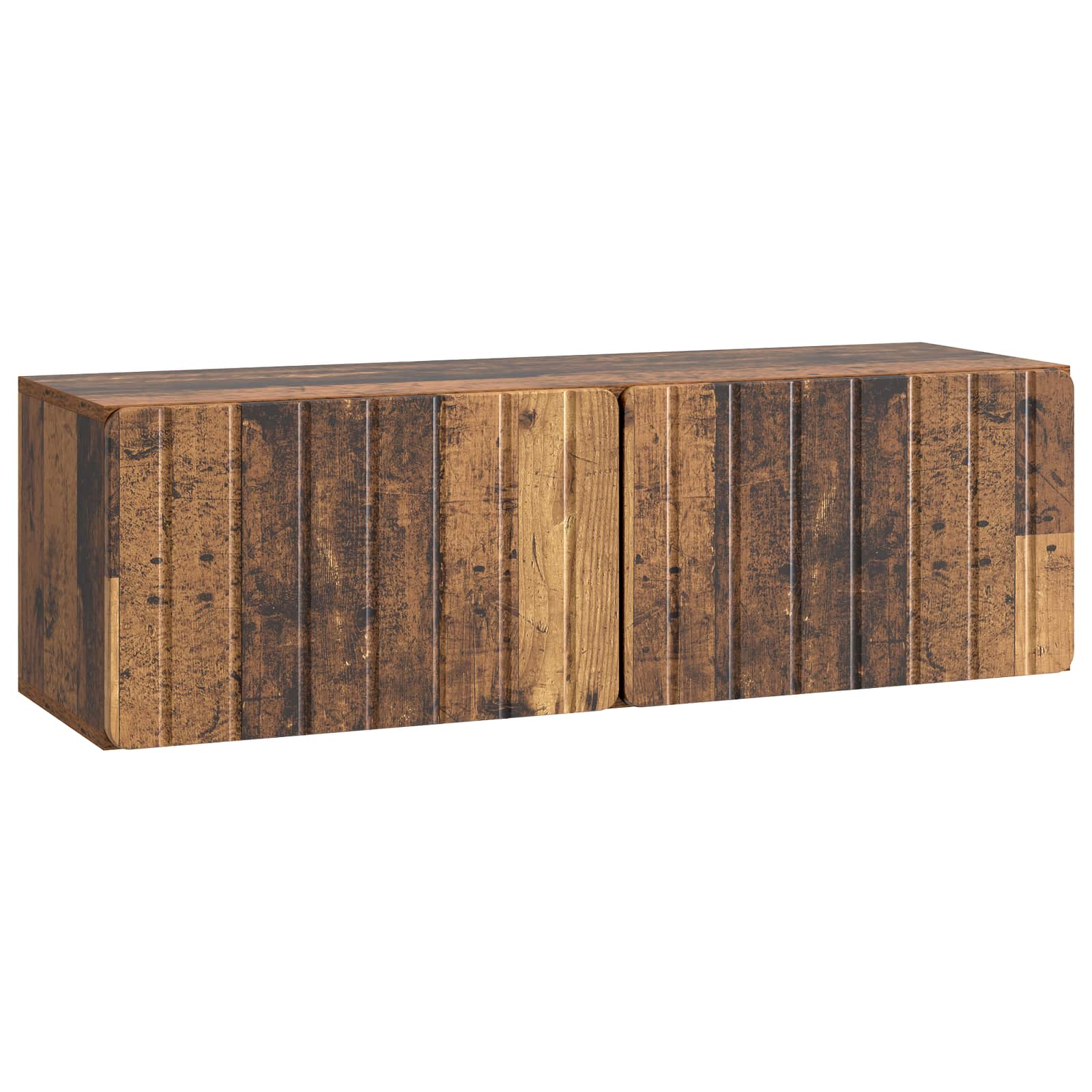 Meuble TV mural Bois ancien 98 x 31 x 30 cm Bois d'ingénierie - XIOS