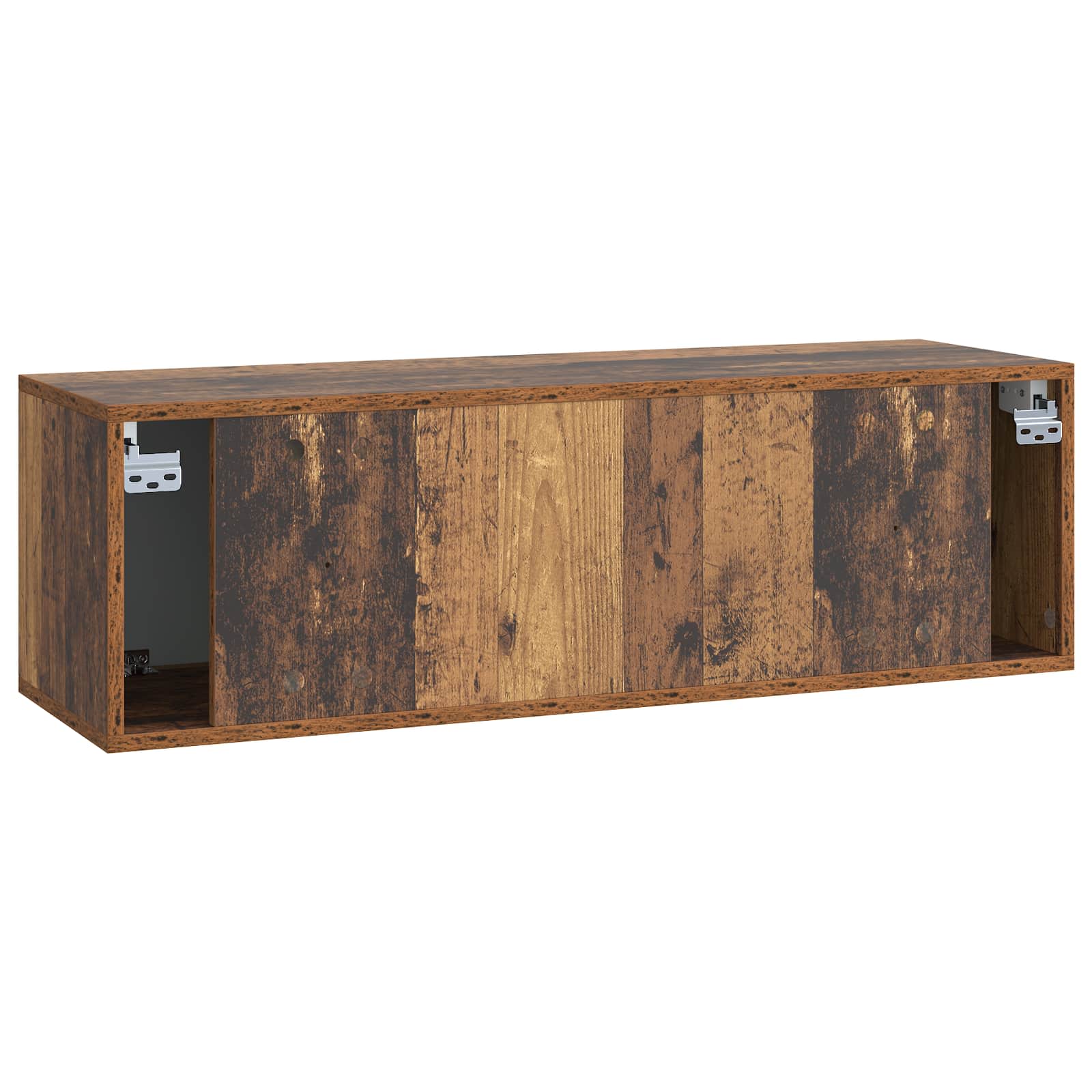 Meuble TV mural Bois ancien 98 x 31 x 30 cm Bois d'ingénierie - XIOS