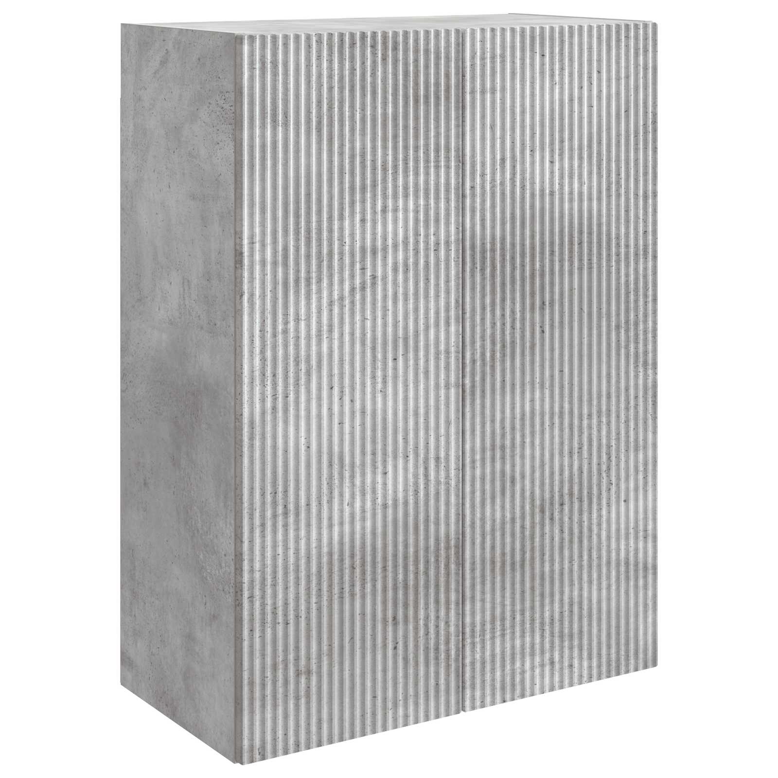 Armoire Murale Gris béton 66 x 34,5 x 90 cm Bois d'ingénierie - XIOS
