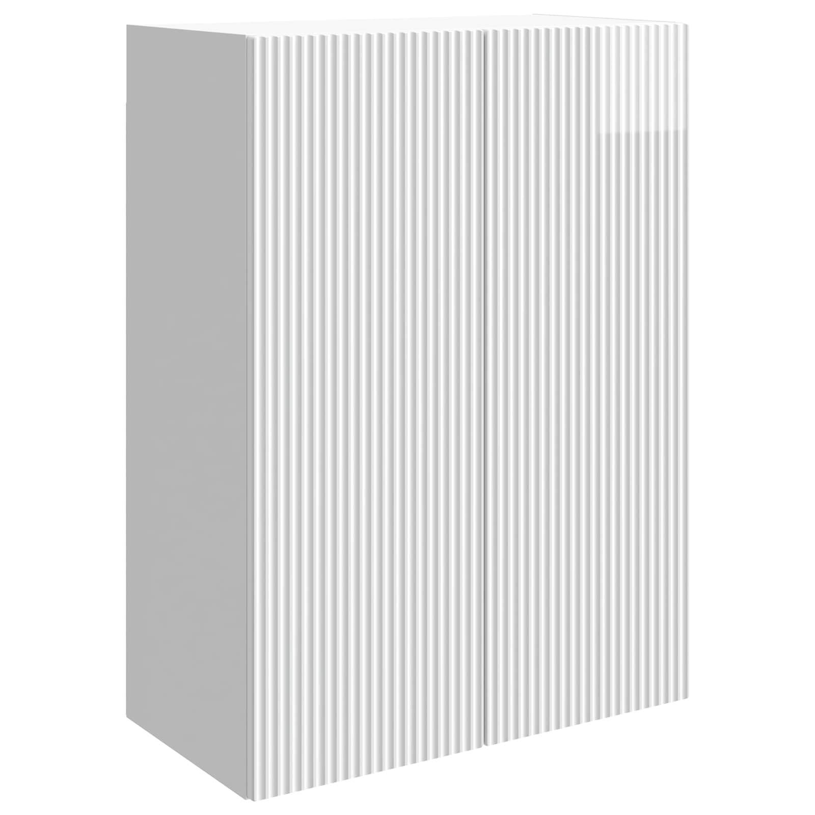 Armoire Murale Blanc brillant 66 x 34,5 x 90 cm - XIOS