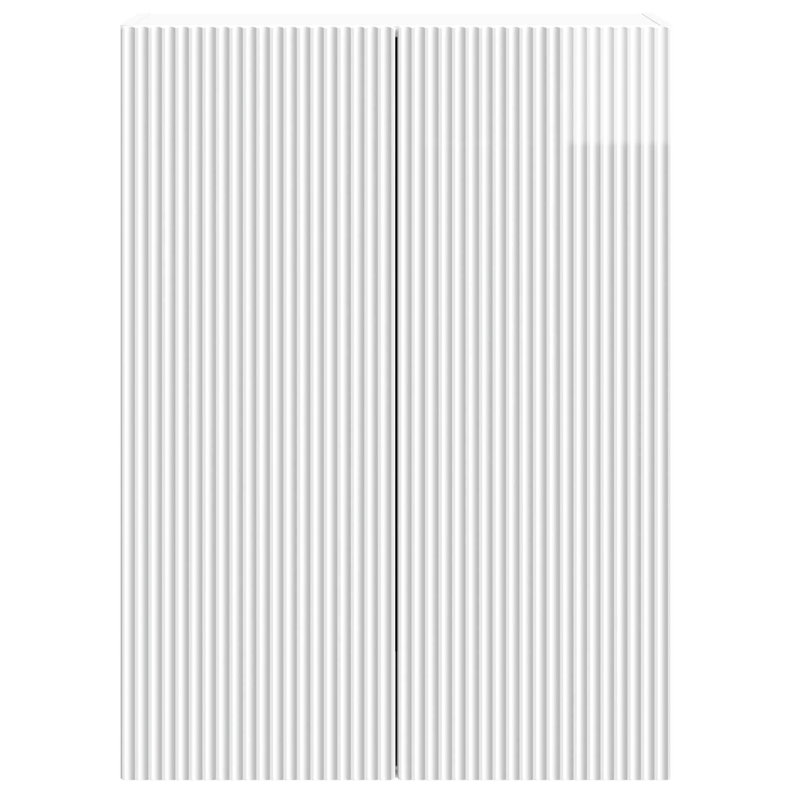 Armoire Murale Blanc brillant 66 x 34,5 x 90 cm - XIOS