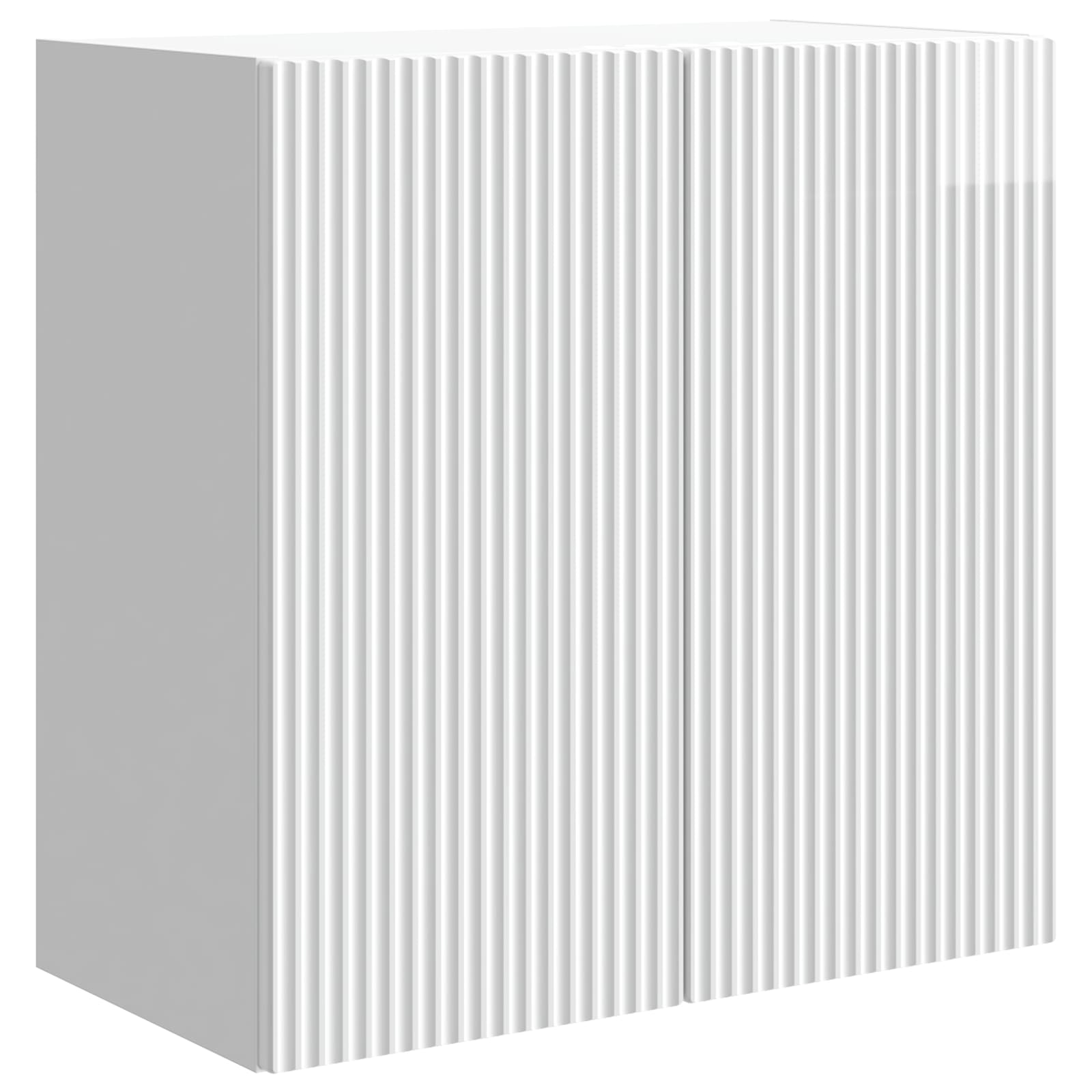 Armoire Murale Blanc brillant 59 x 31 x 60 cm Bois d'ingénierie - XIOS