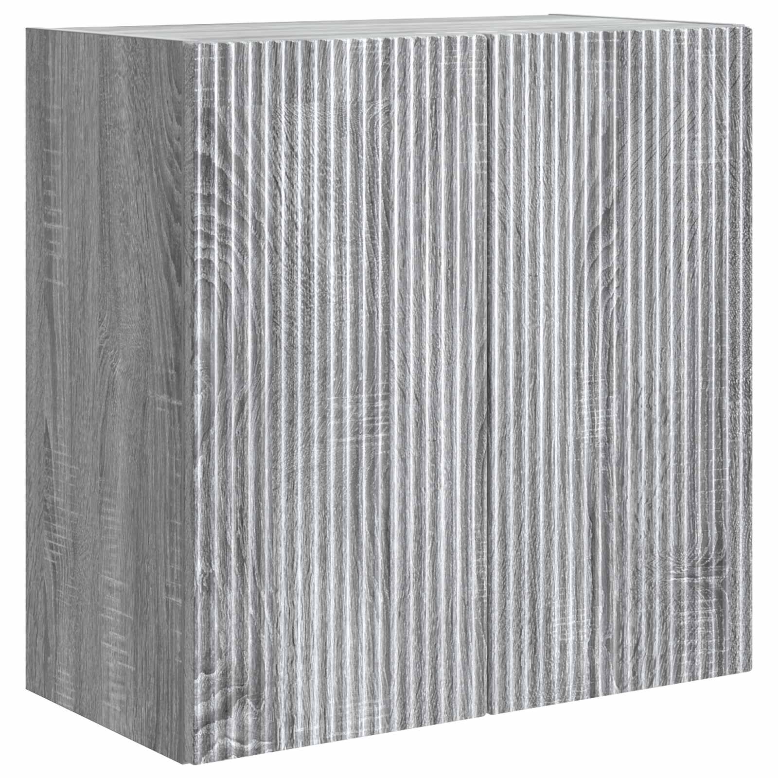 Armoire Murale Sonoma gris 59 x 31 x 60 cm Bois d'ingénierie - XIOS