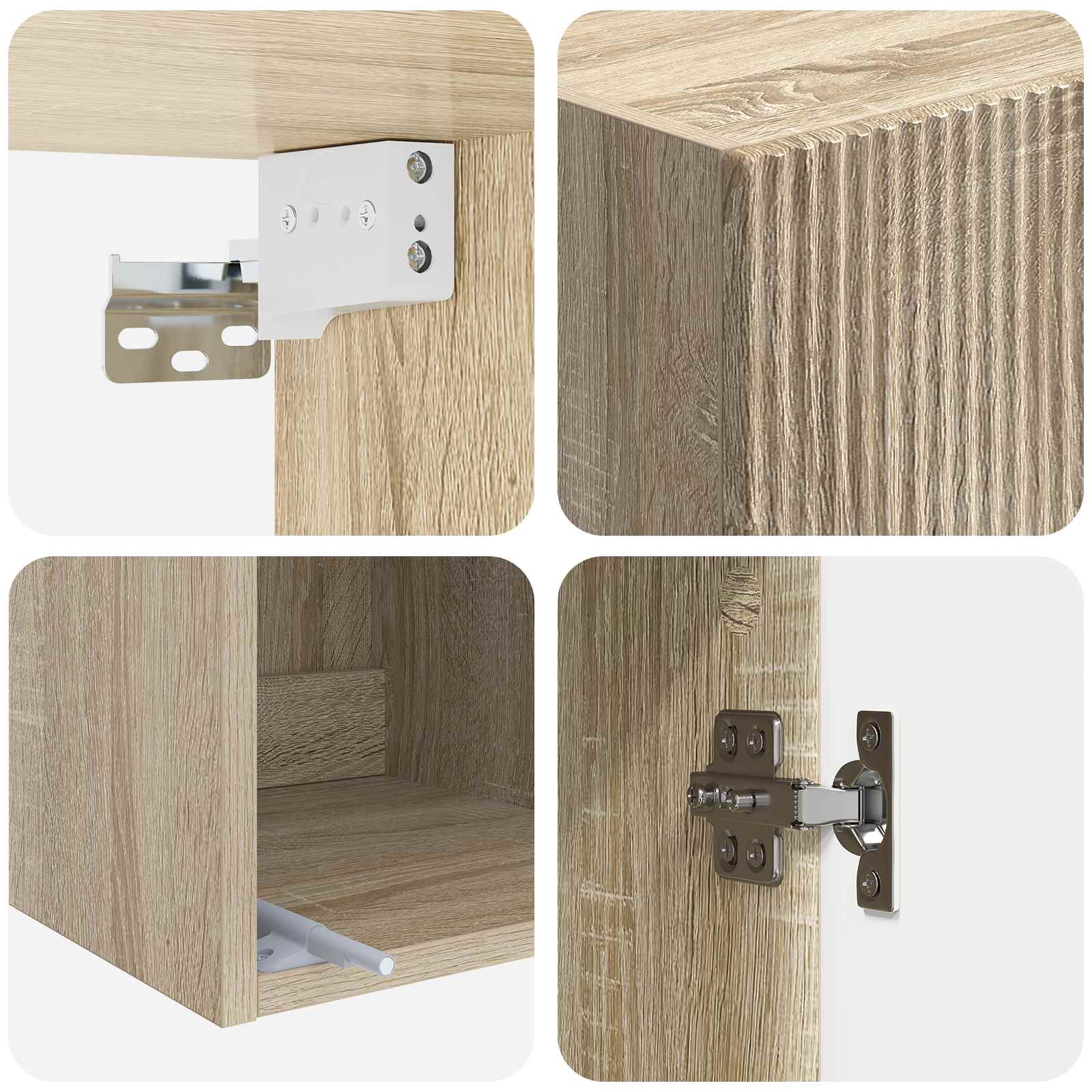 Armoire Murale Chêne Sonoma 33 x 34,5 x 90 cm Bois d'ingénierie - XIOS