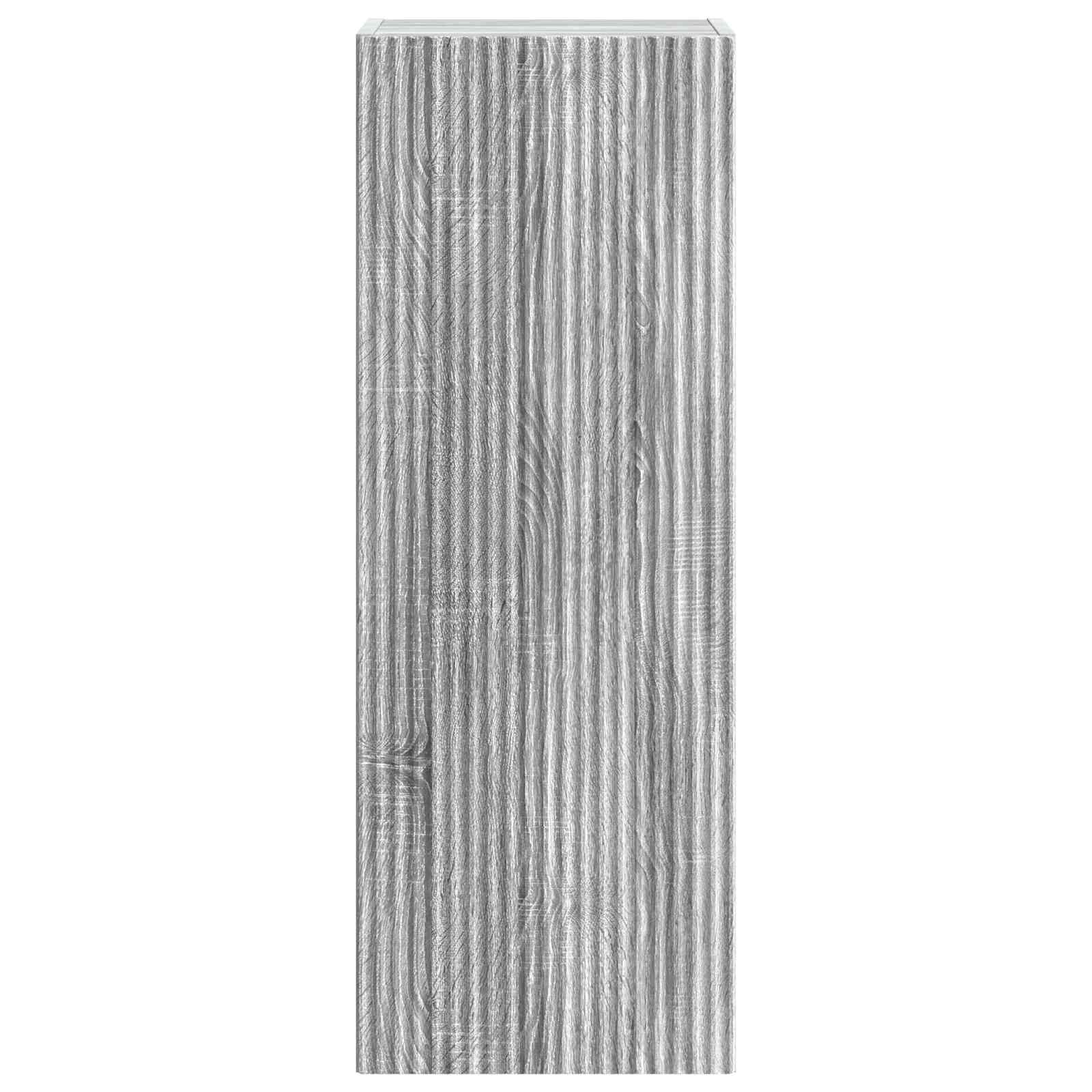 Armoire Murale Sonoma gris 33 x 34,5 x 90 cm Bois d'ingénierie - XIOS