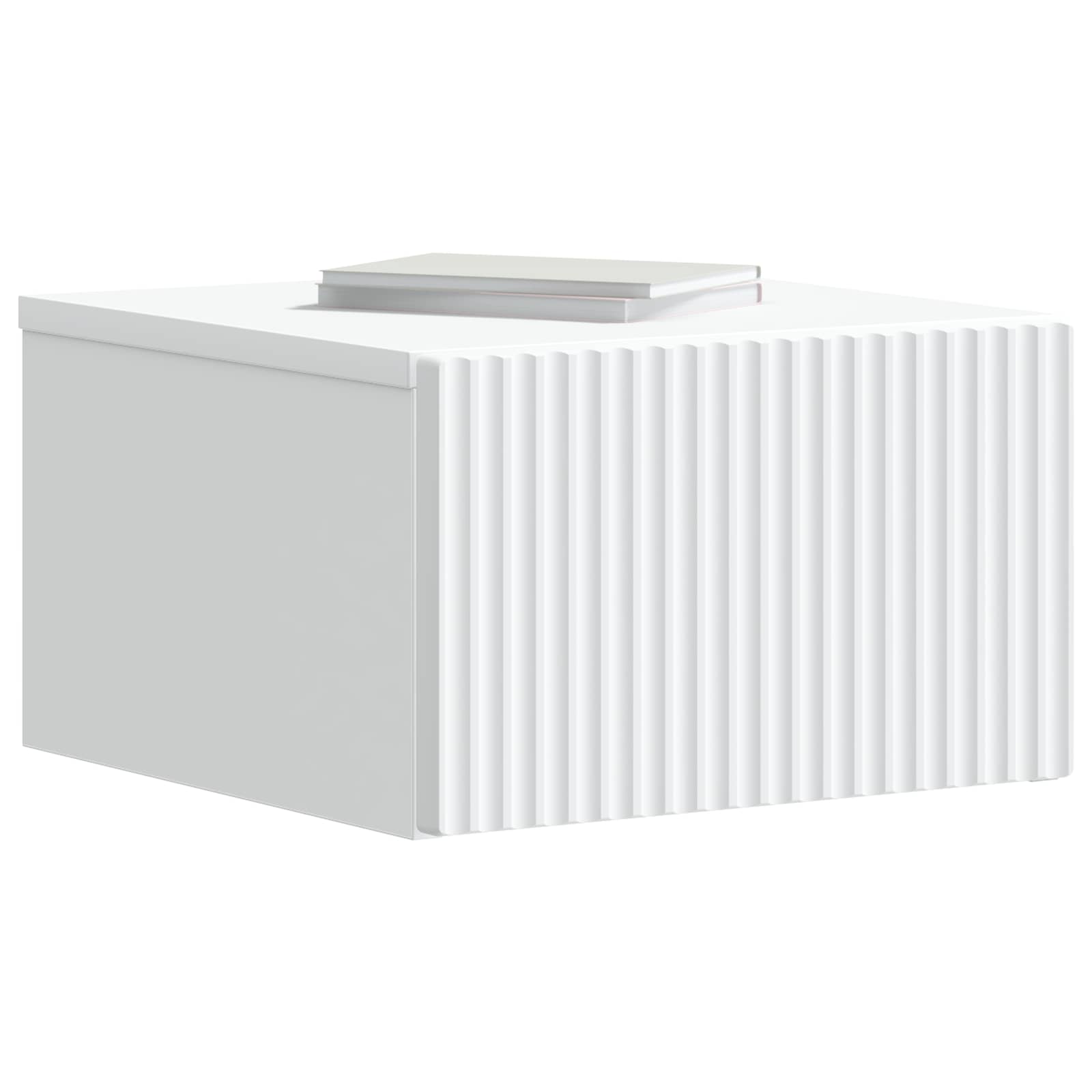 Cabinet de chevet mural 2 pcs Blanc 33 x 34,5 x 20 cm - XIOS