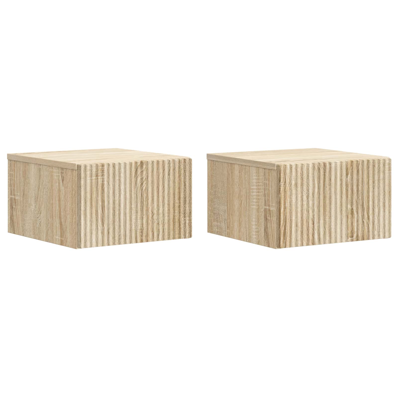 Cabinet de chevet mural 2 pcs Chêne Sonoma 33 x 34,5 x 20 cm - XIOS