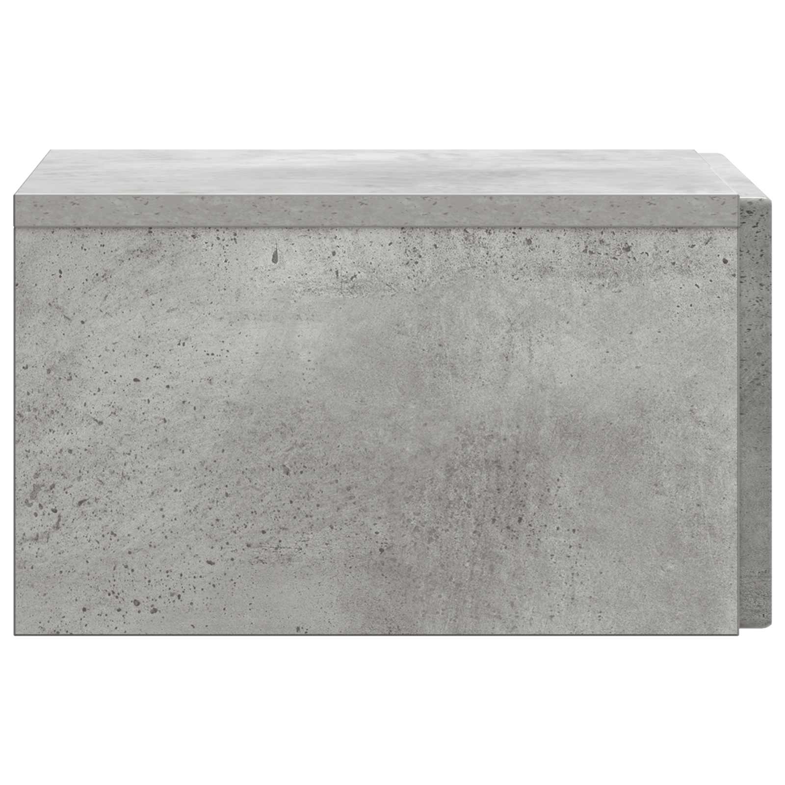 Cabinet de chevet mural 2 pcs Gris béton 33 x 34,5 x 20 cm - XIOS