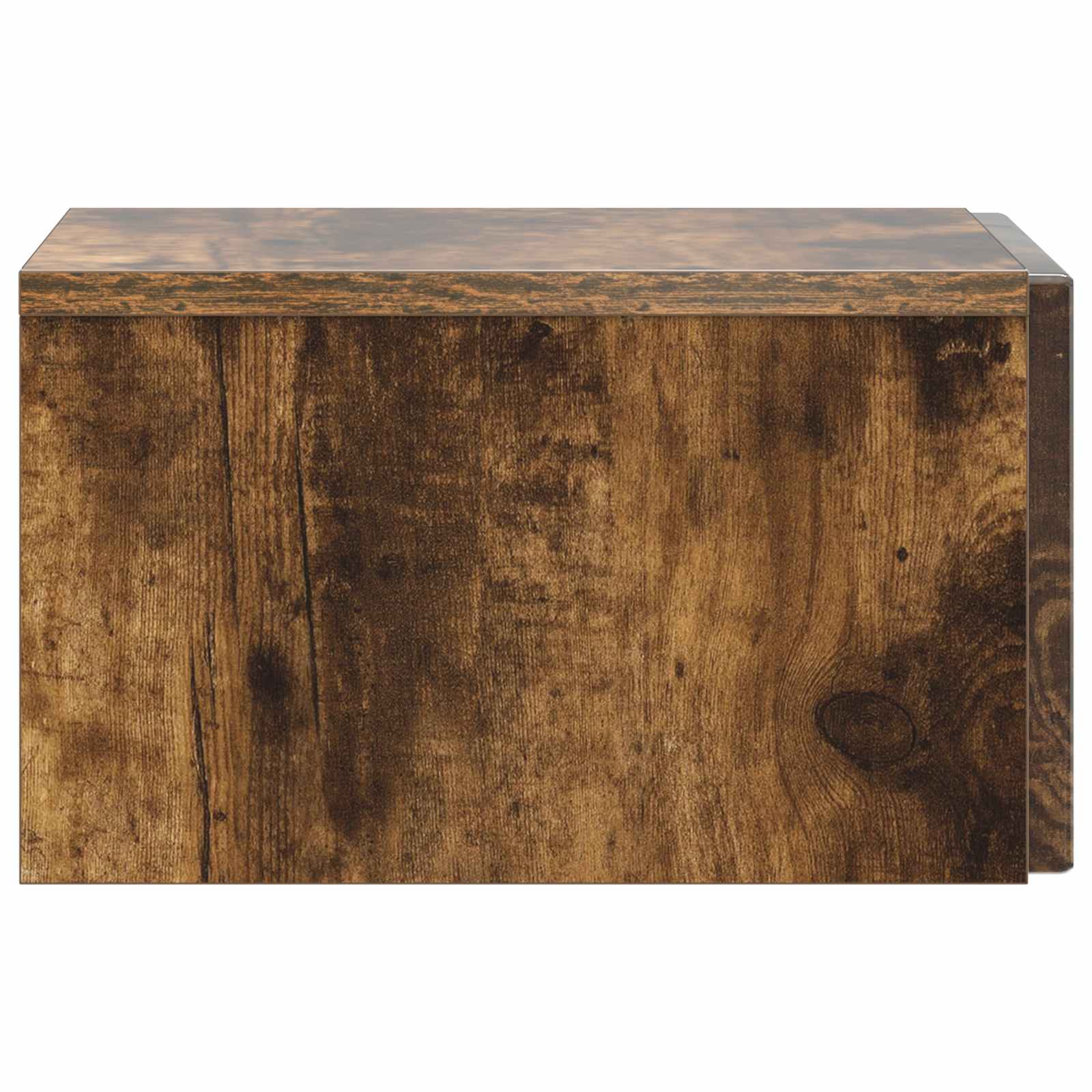 Cabinet de chevet mural 2 pcs Chêne fumé 33 x 34,5 x 20 cm - XIOS