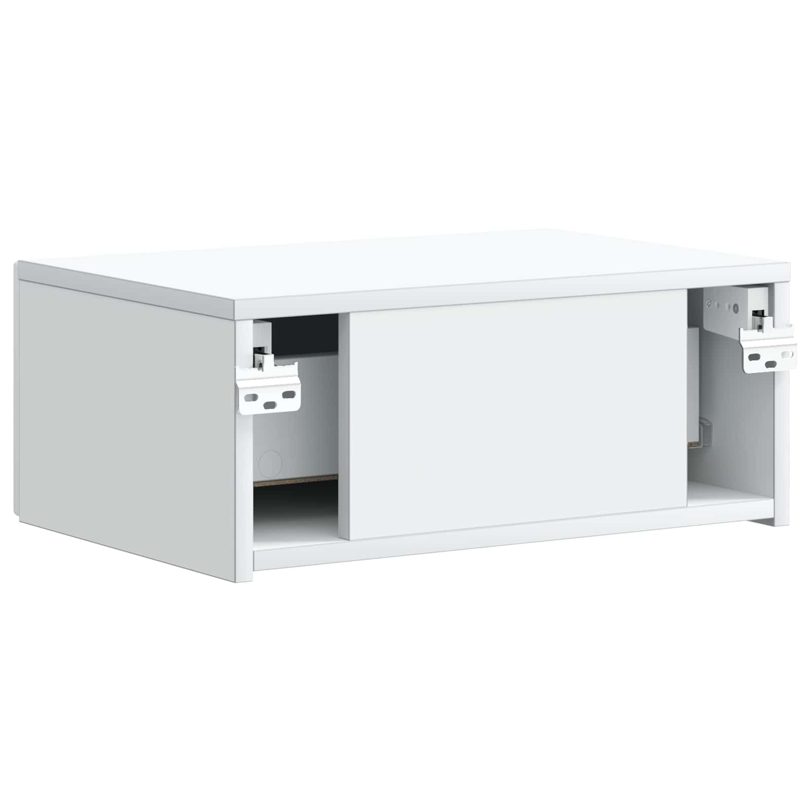 Cabinet de chevet mural 2 pcs Blanc 49 x 34,5 x 20 cm - XIOS