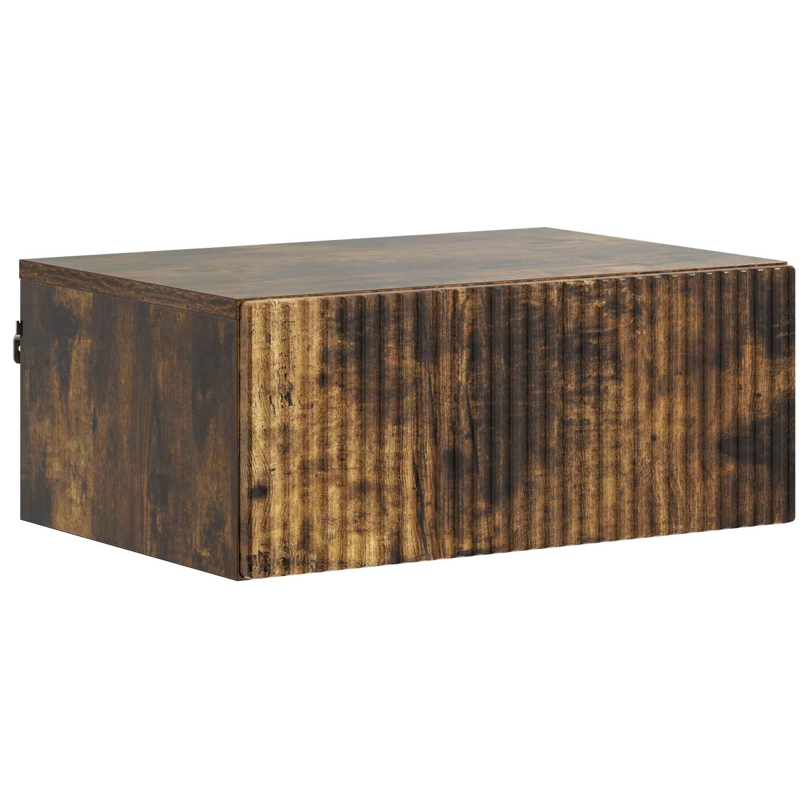 Cabinet de chevet mural 2 pcs Chêne fumé 49 x 34,5 x 20 cm - XIOS