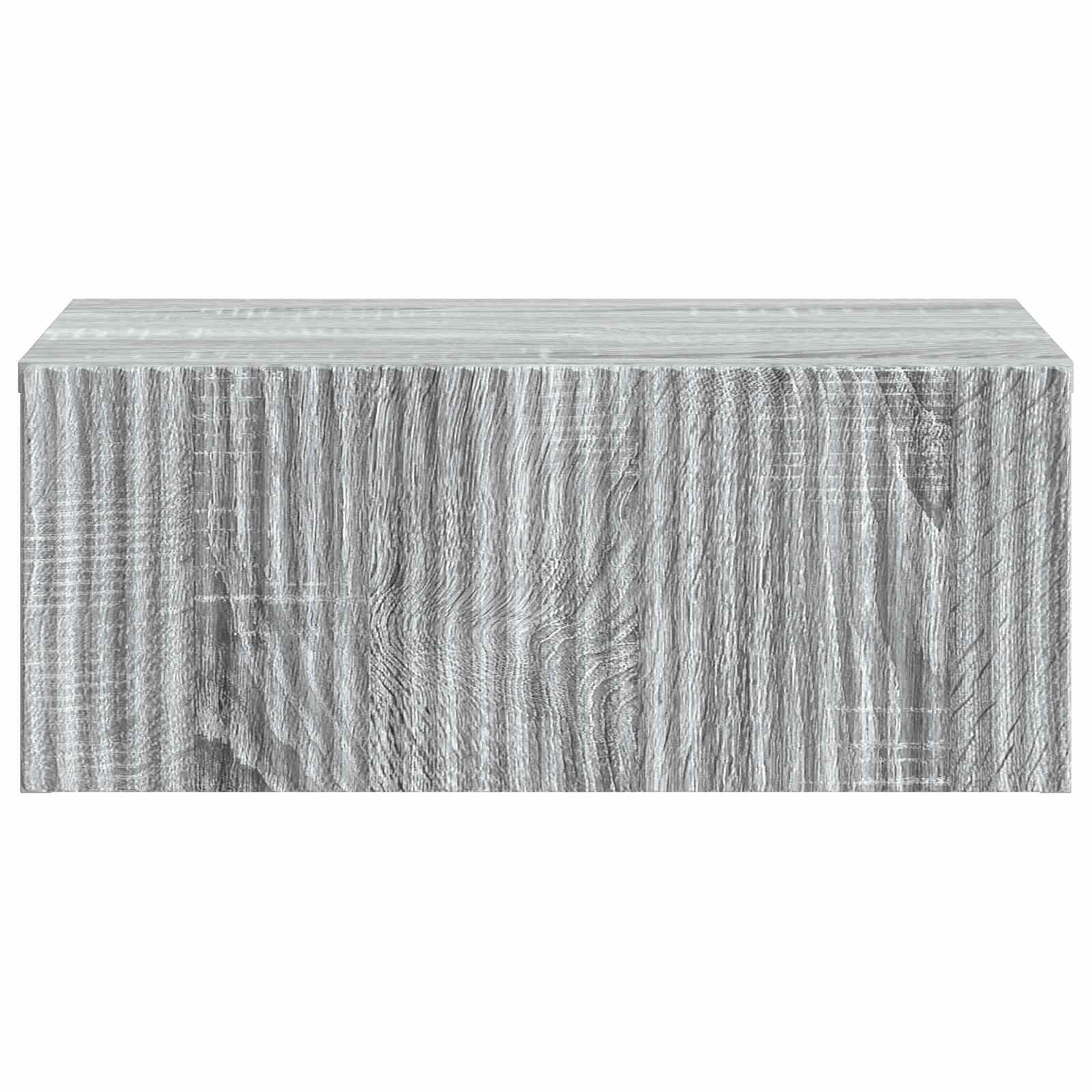 Cabinet de chevet mural 2 pcs Sonoma gris 49 x 34,5 x 20 cm - XIOS