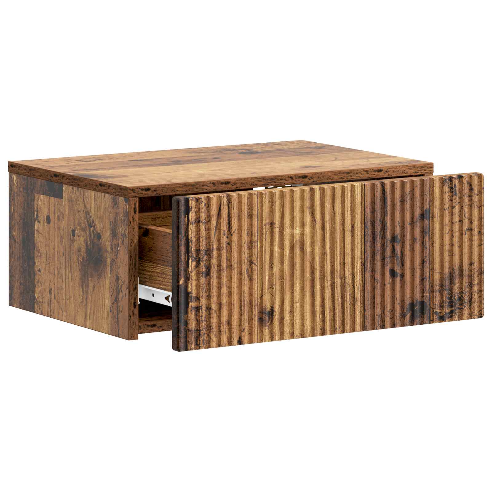 Cabinet de chevet mural 2 pcs Bois ancien 49 x 34,5 x 20 cm - XIOS