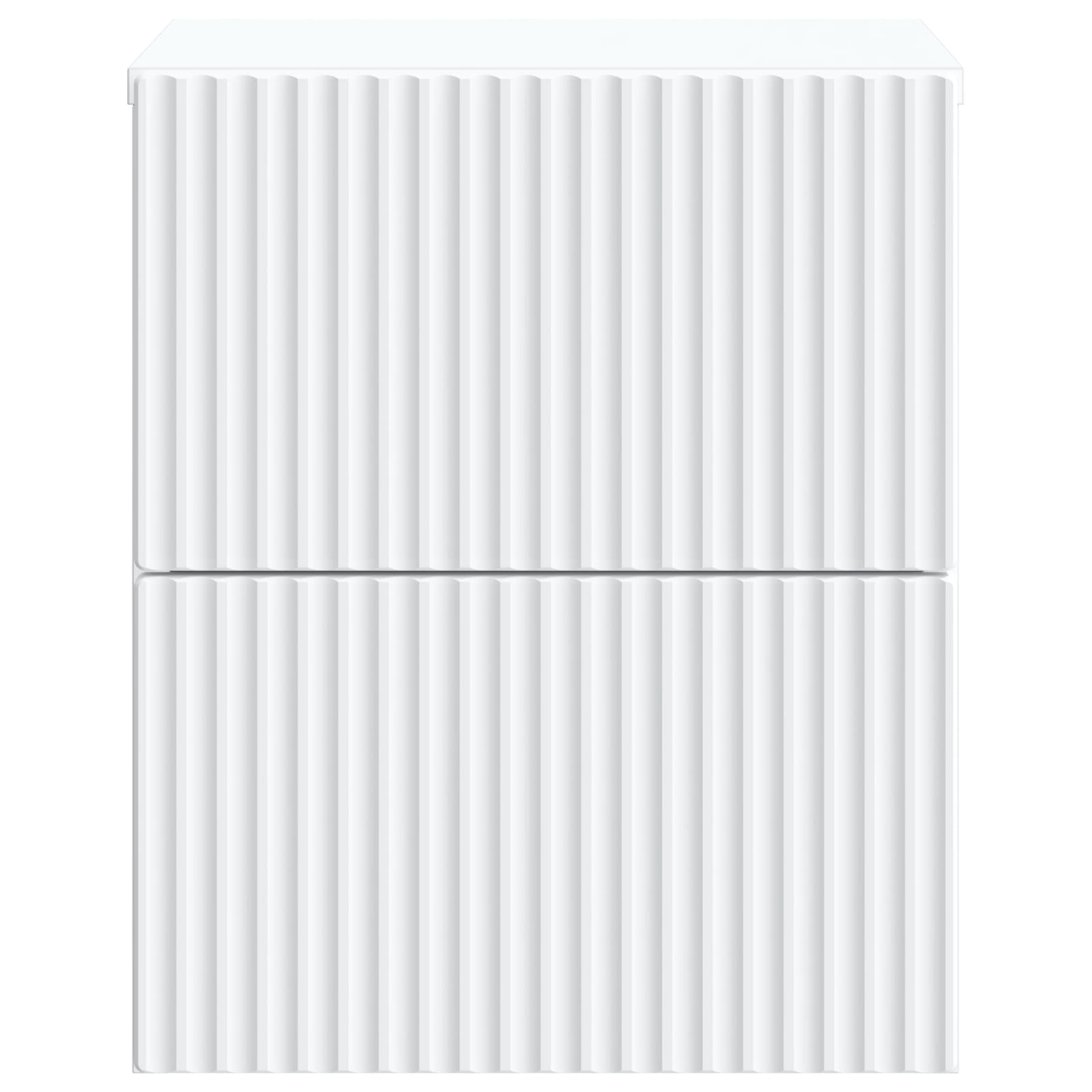 Cabinet de chevet mural 2 pcs Blanc 33 x 34,5 x 40 cm - XIOS