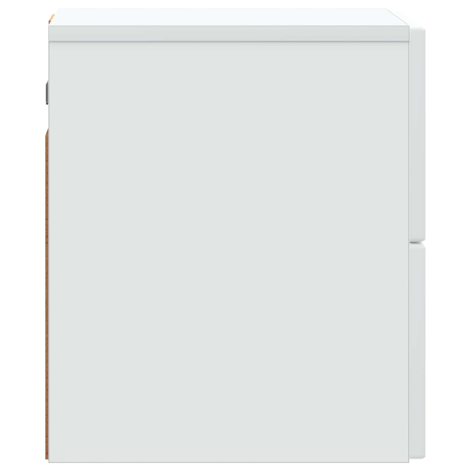 Cabinet de chevet mural 2 pcs Blanc 33 x 34,5 x 40 cm - XIOS