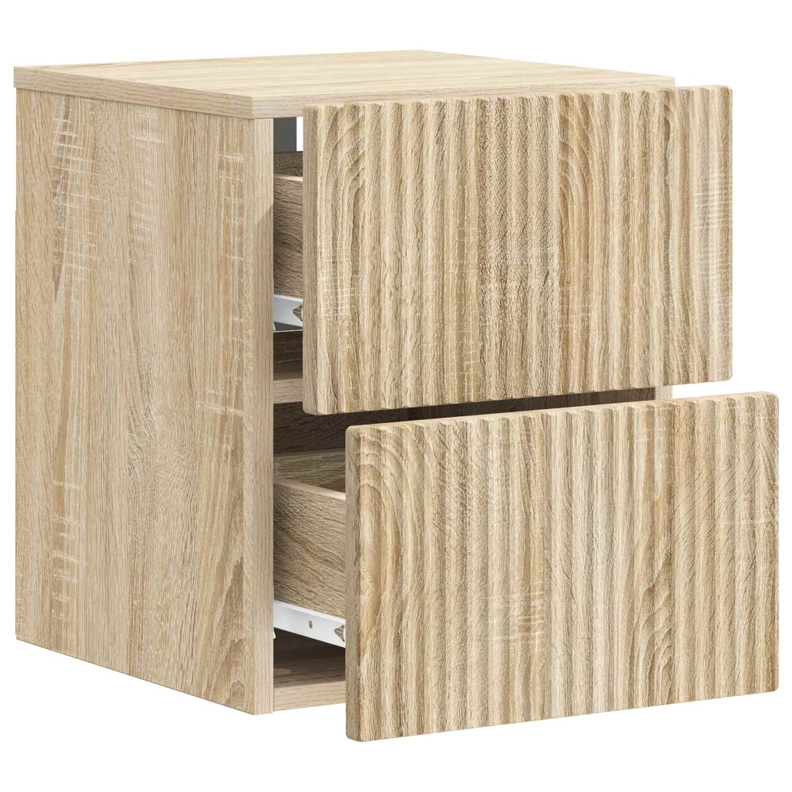 Cabinet de chevet mural 2 pcs Chêne Sonoma 33 x 34,5 x 40 cm - XIOS