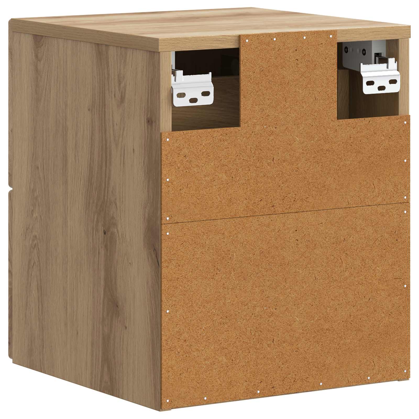 Cabinet de chevet mural 2 pcs Chêne artisanal 33 x 34,5 x 40 cm - XIOS