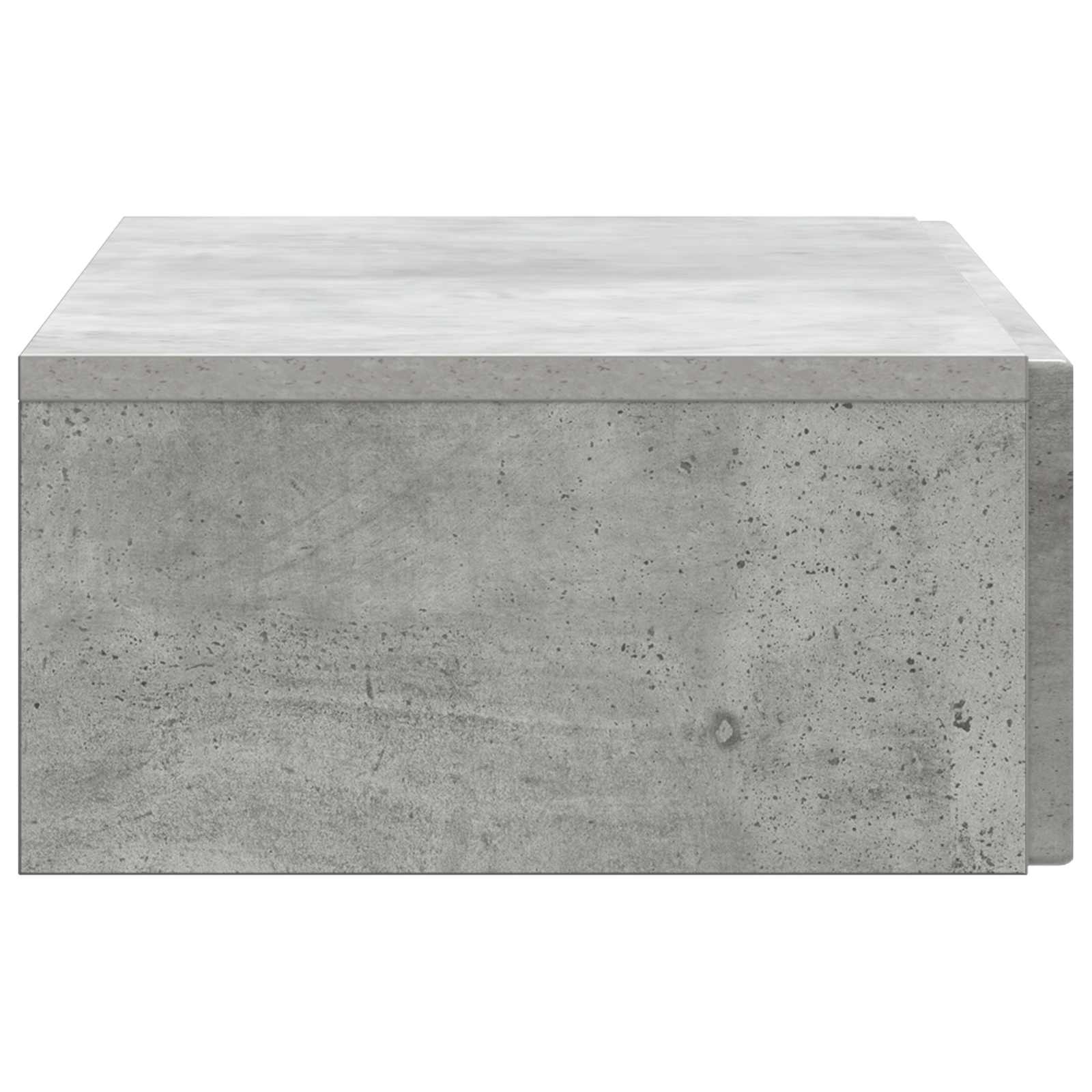 Table d'appoint murale Gris béton 87,5 x 34,5 x 17 cm - XIOS