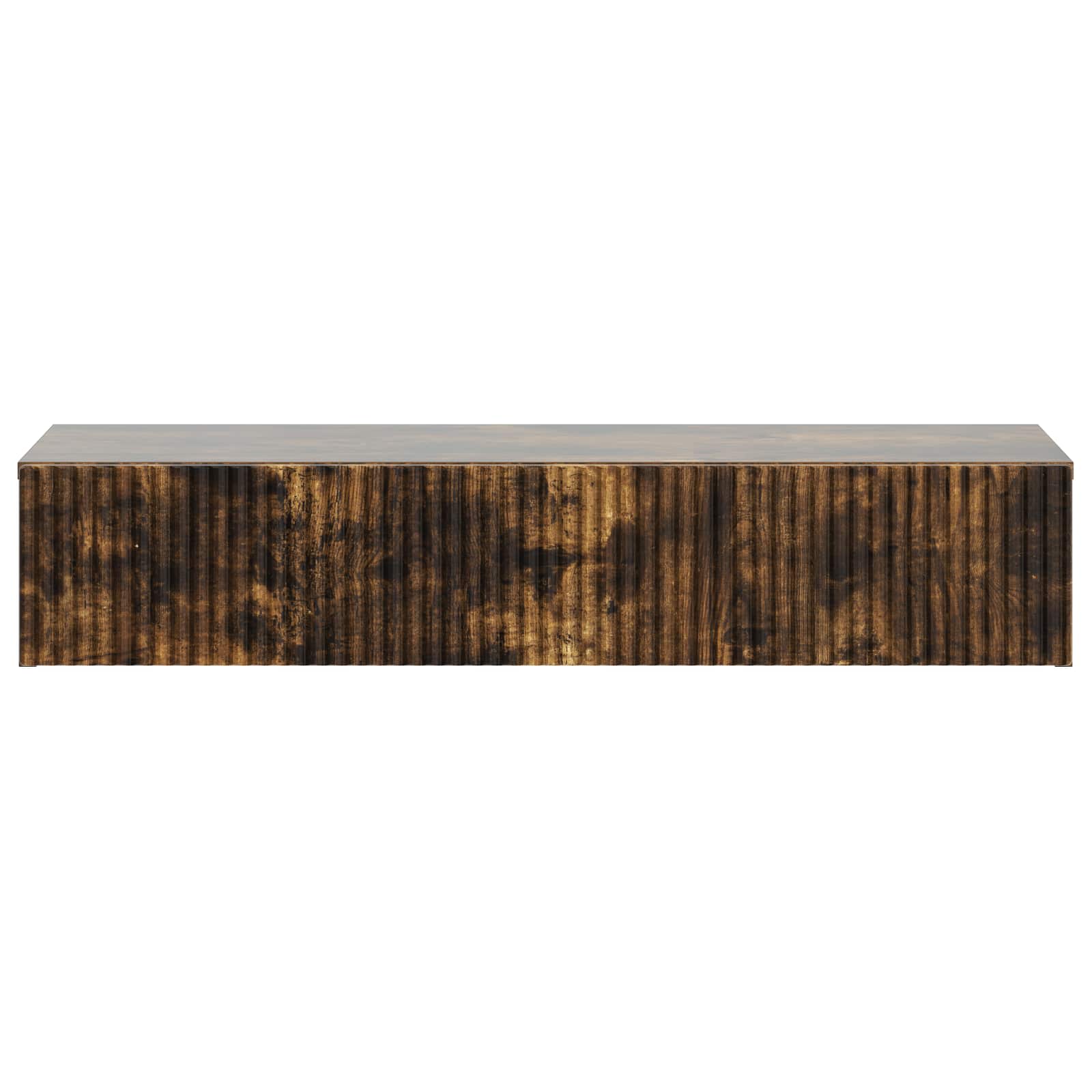 Table d'appoint murale Chêne fumé 87,5 x 34,5 x 17 cm - XIOS