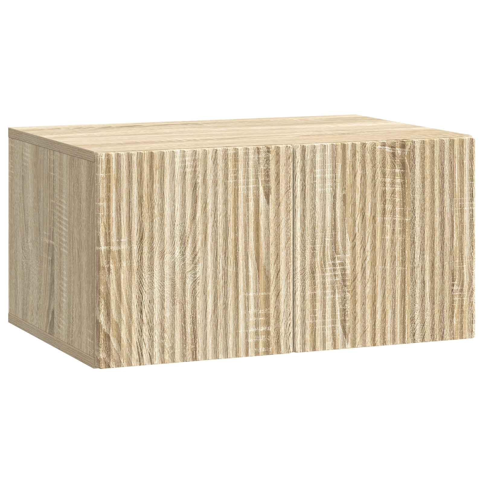 Meuble TV mural Montage mural Chêne Sonoma 59,5 x 41 x 30 cm - XIOS