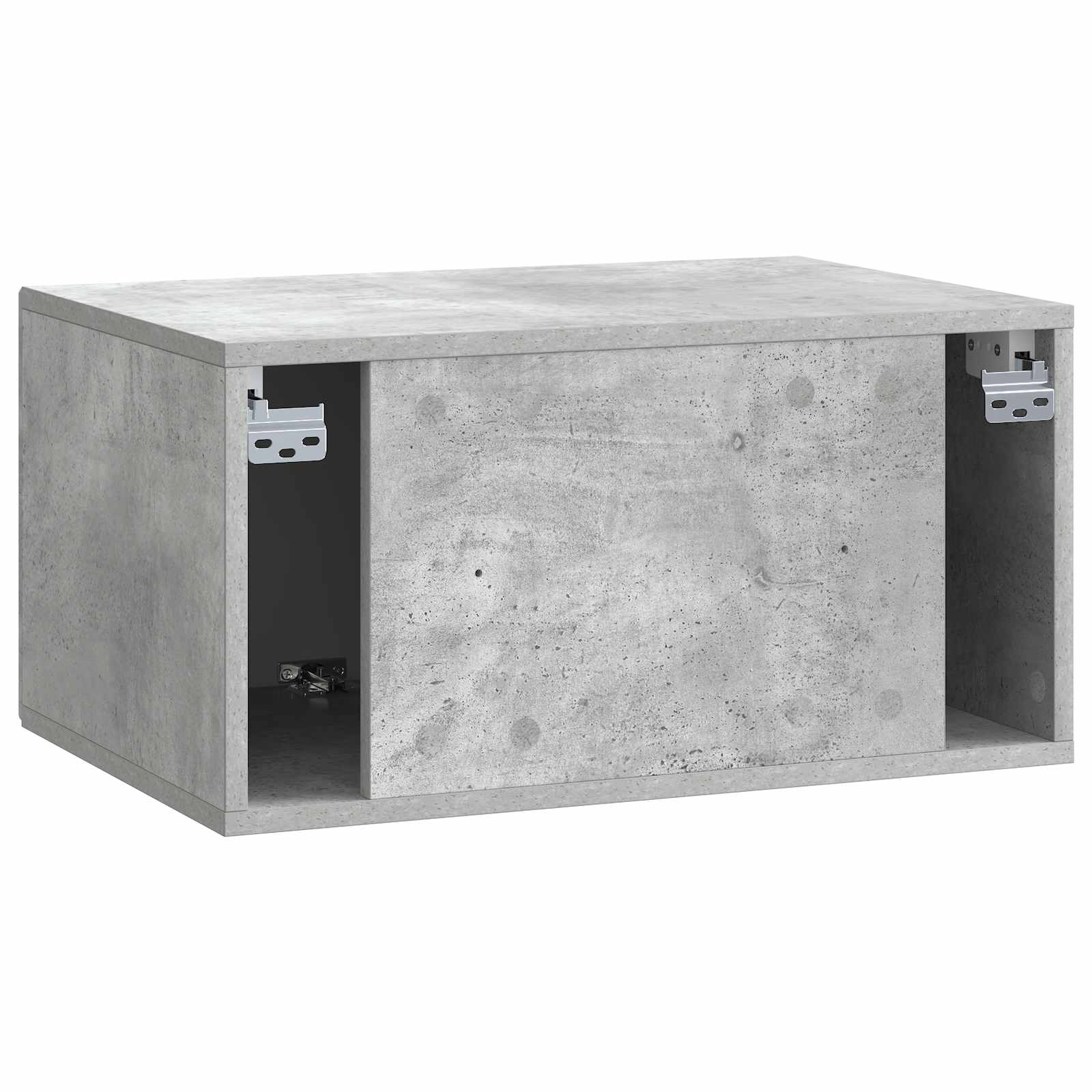 Meuble TV mural Gris béton 59,5 x 41 x 30 cm Bois d'ingénierie - XIOS