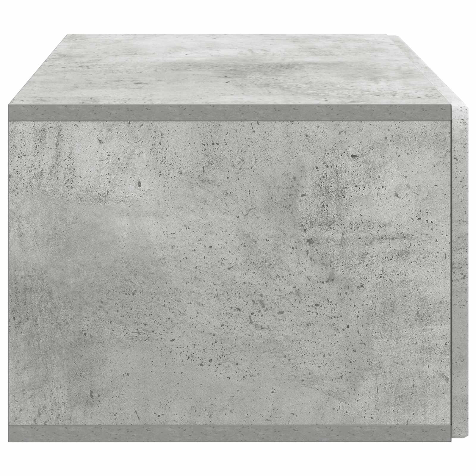 Meuble TV mural Gris béton 59,5 x 41 x 30 cm Bois d'ingénierie - XIOS