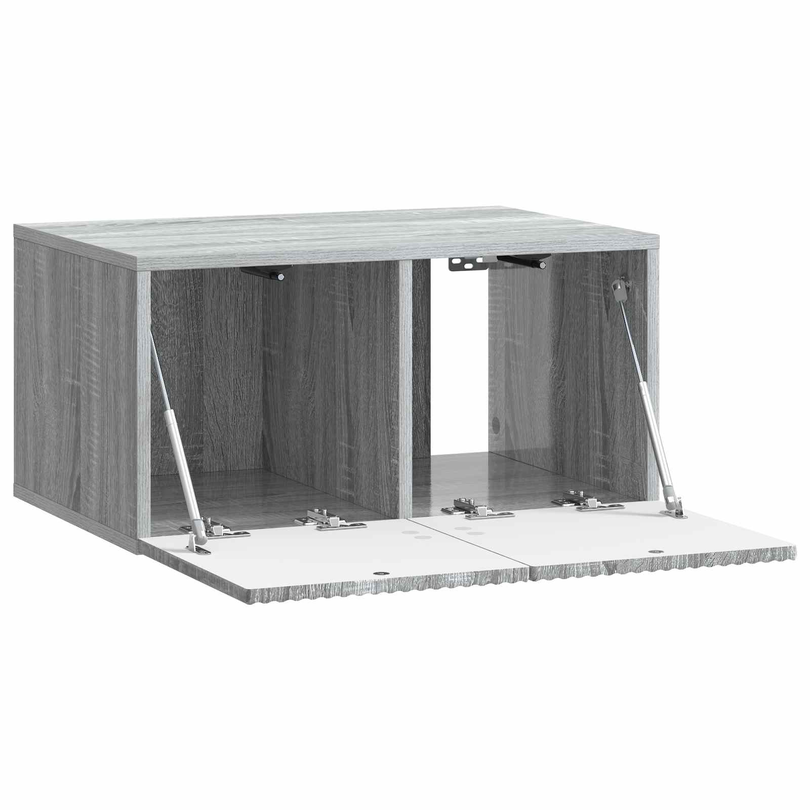 Meuble TV mural Sonoma gris 59,5 x 41 x 30 cm Bois d'ingénierie - XIOS
