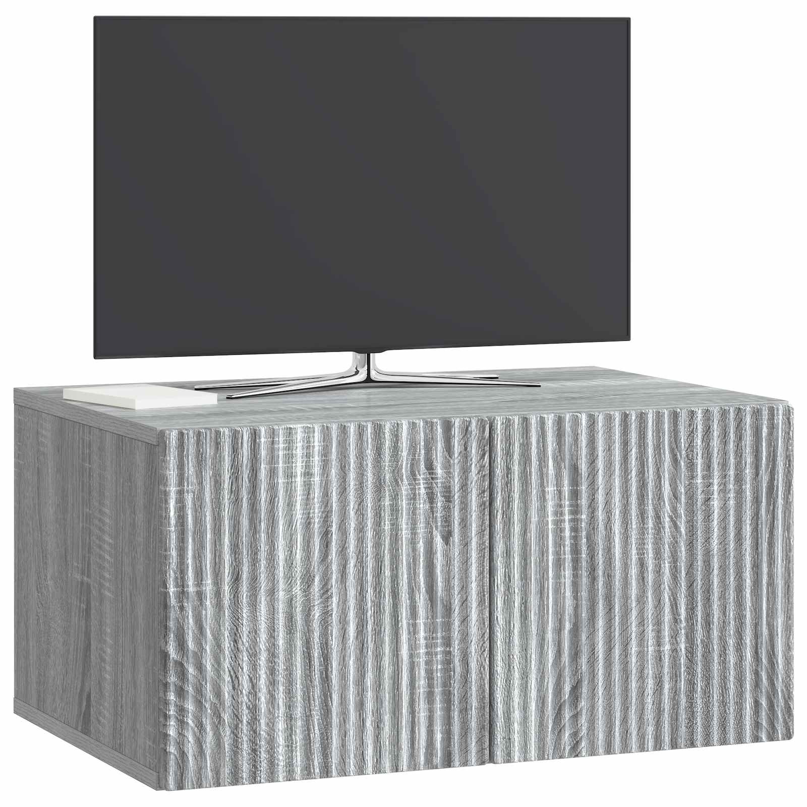 Meuble TV mural Sonoma gris 59,5 x 41 x 30 cm Bois d'ingénierie - XIOS